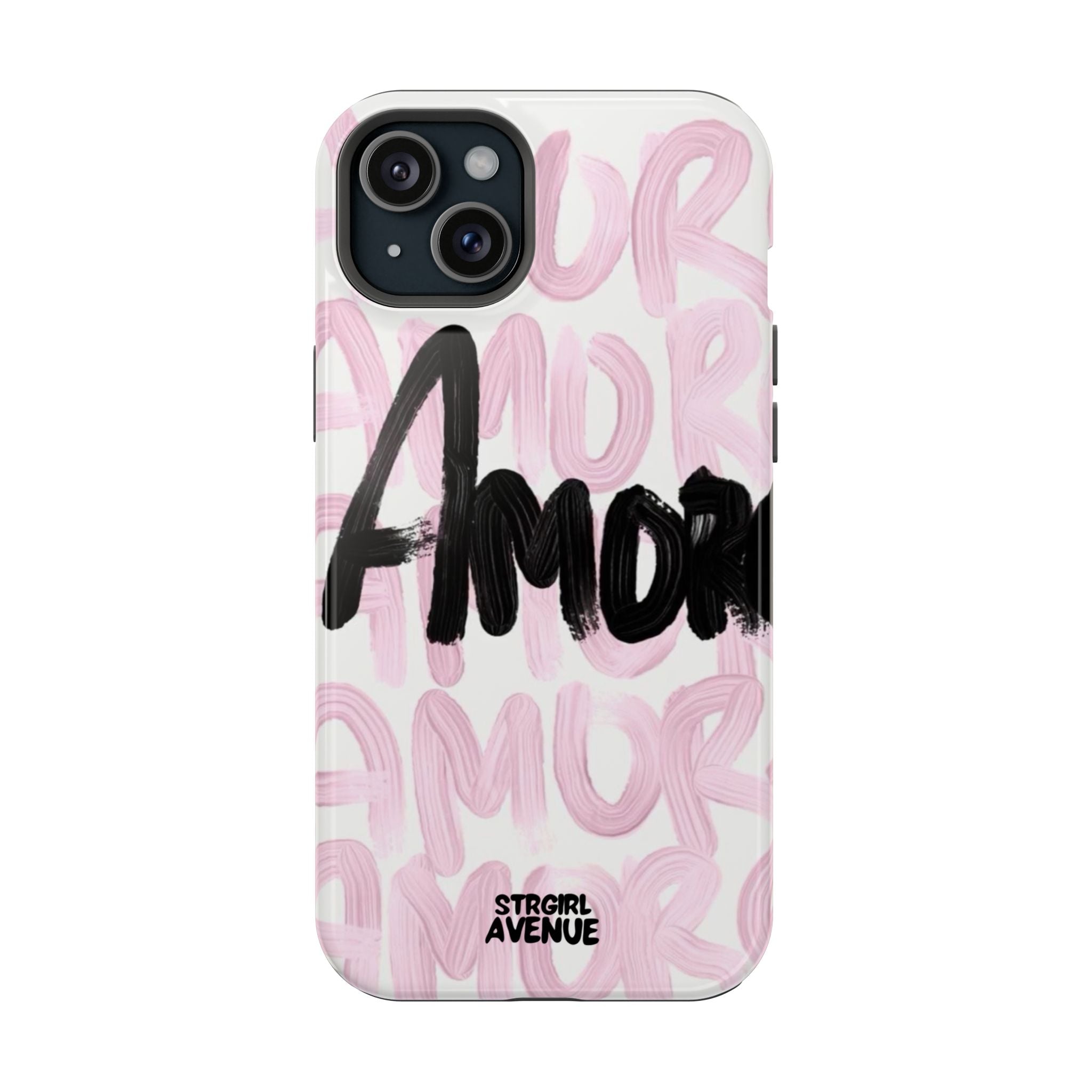 “amore” protective phone case
