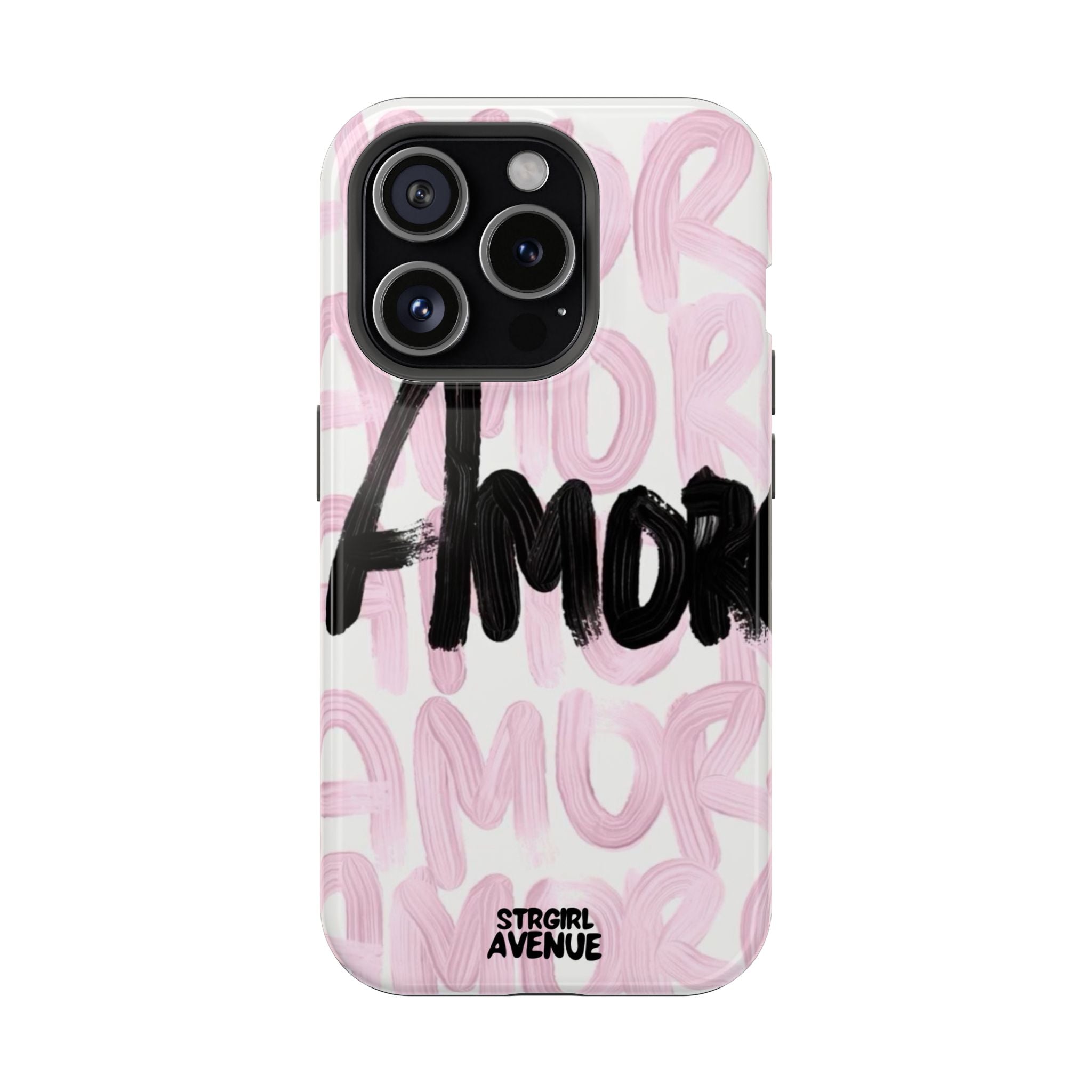 “amore” protective phone case