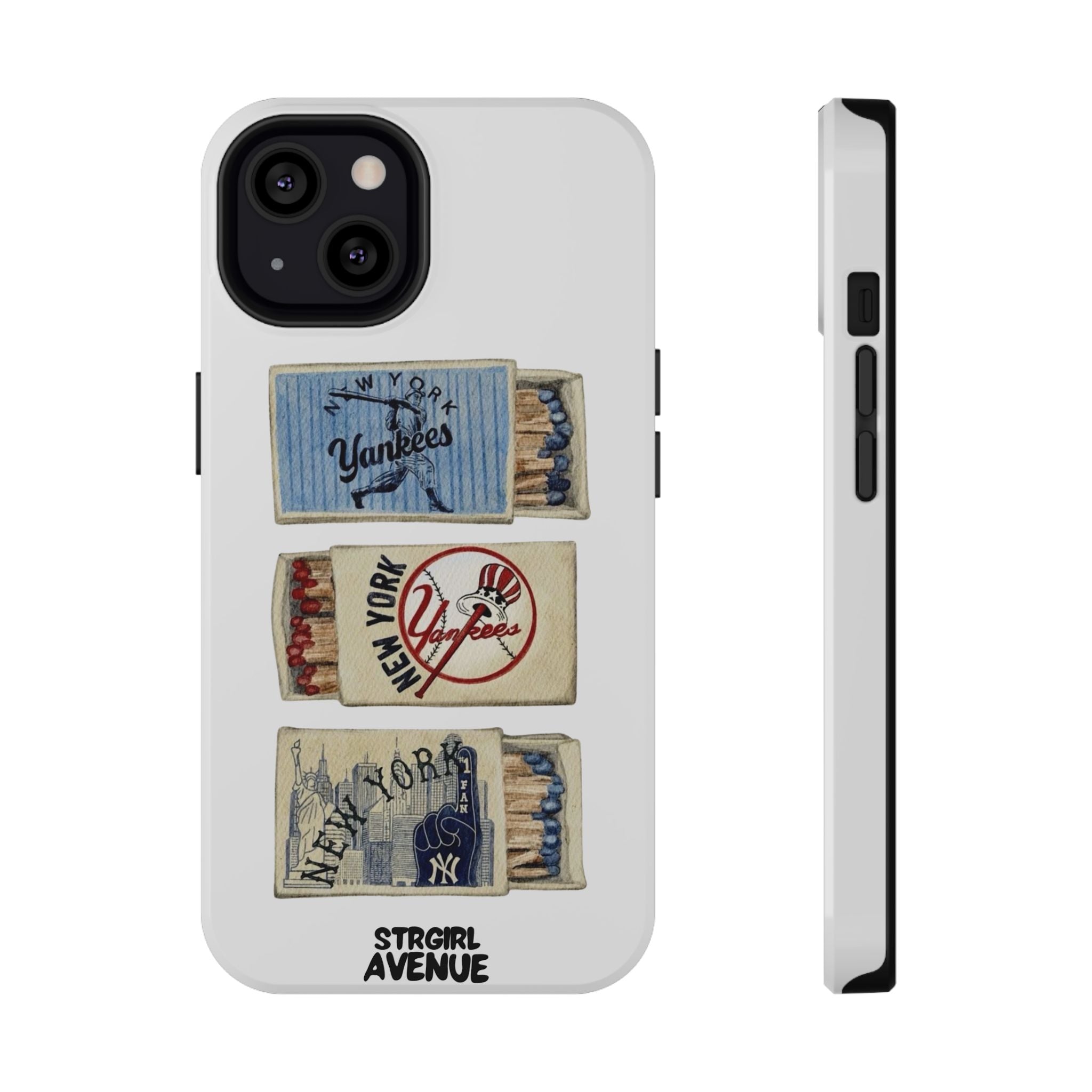 “Yankees match” protective phone case