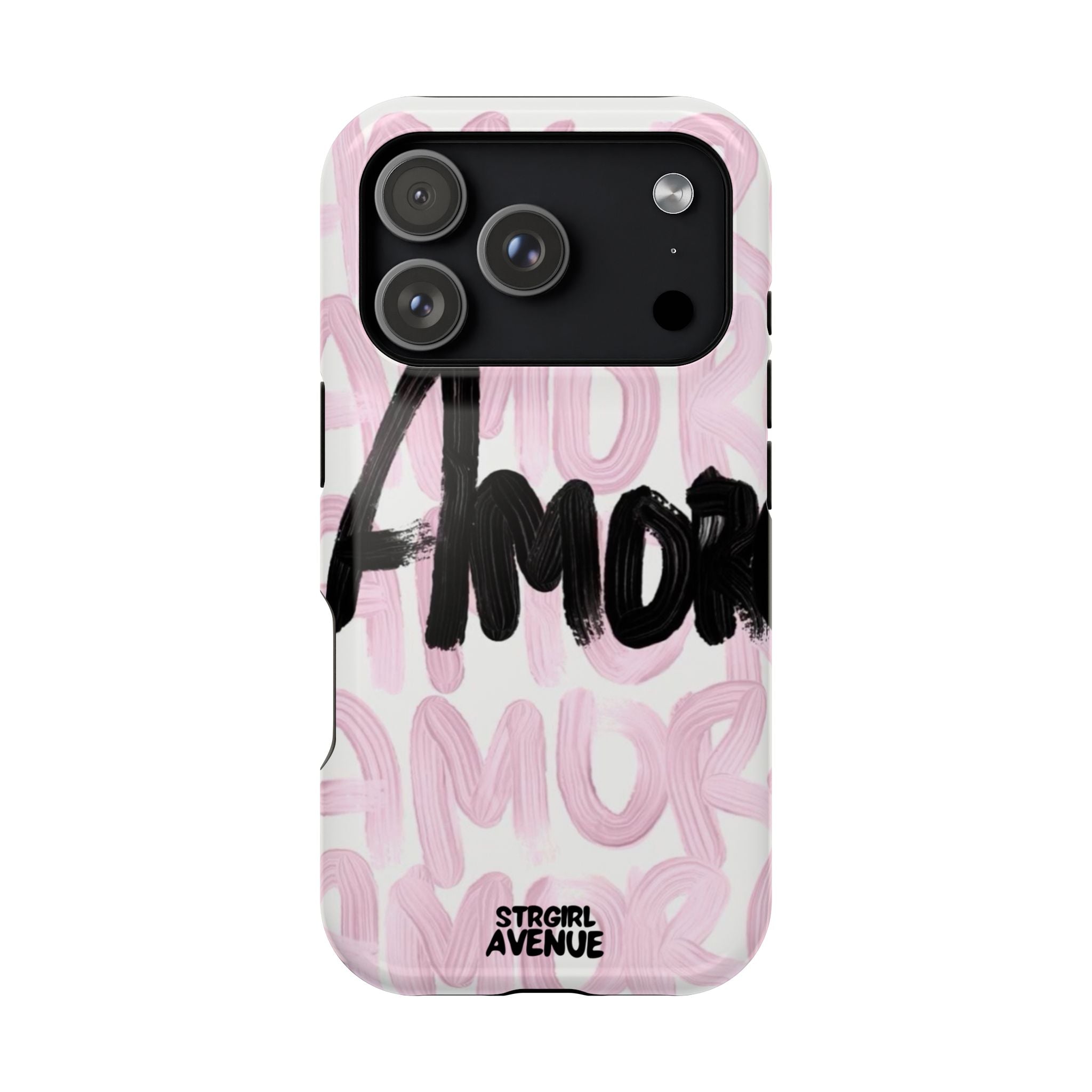 “amore” protective phone case
