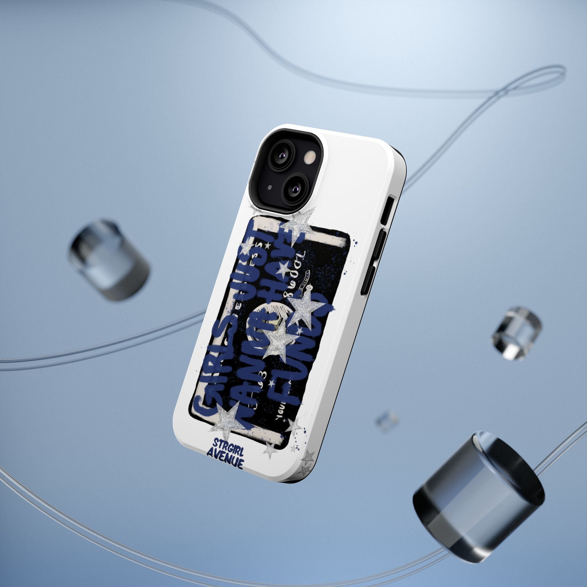 “wanna have funds” protective phone case