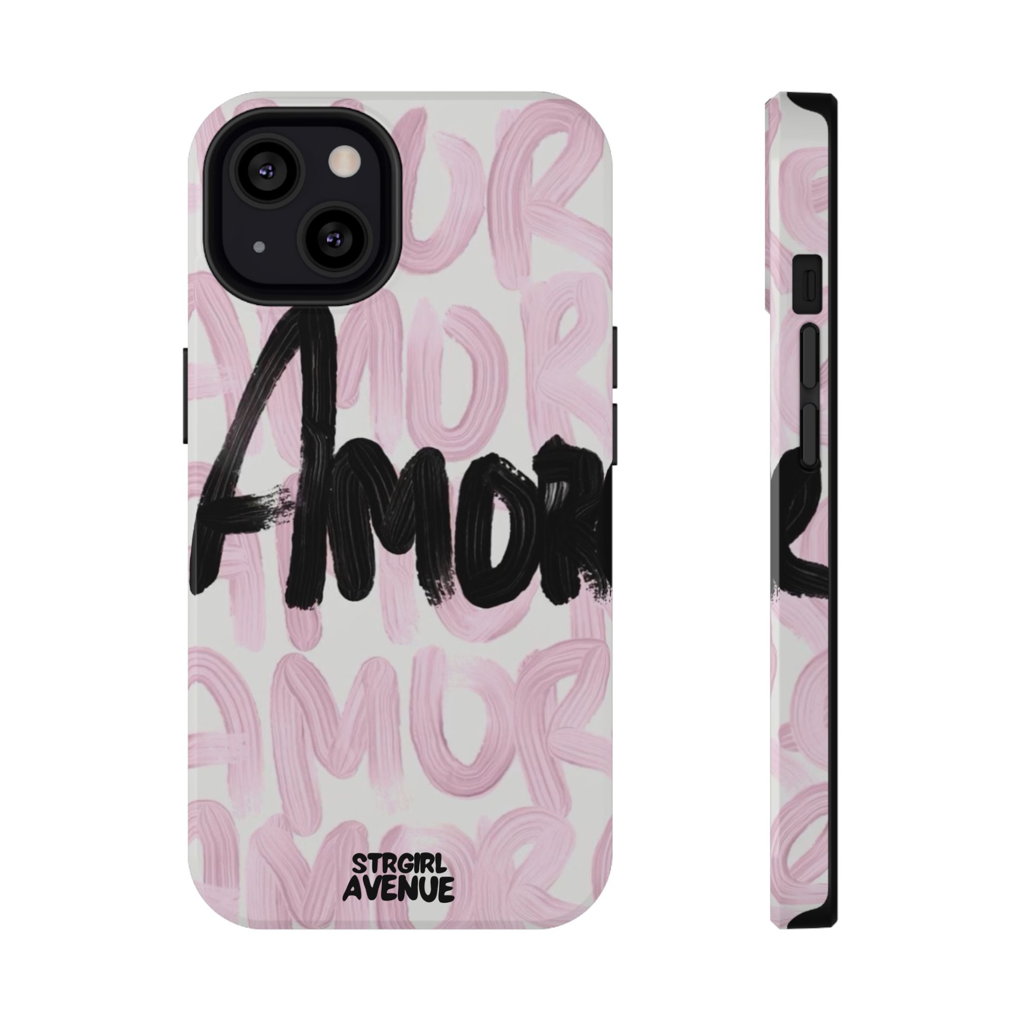 “amore” protective phone case