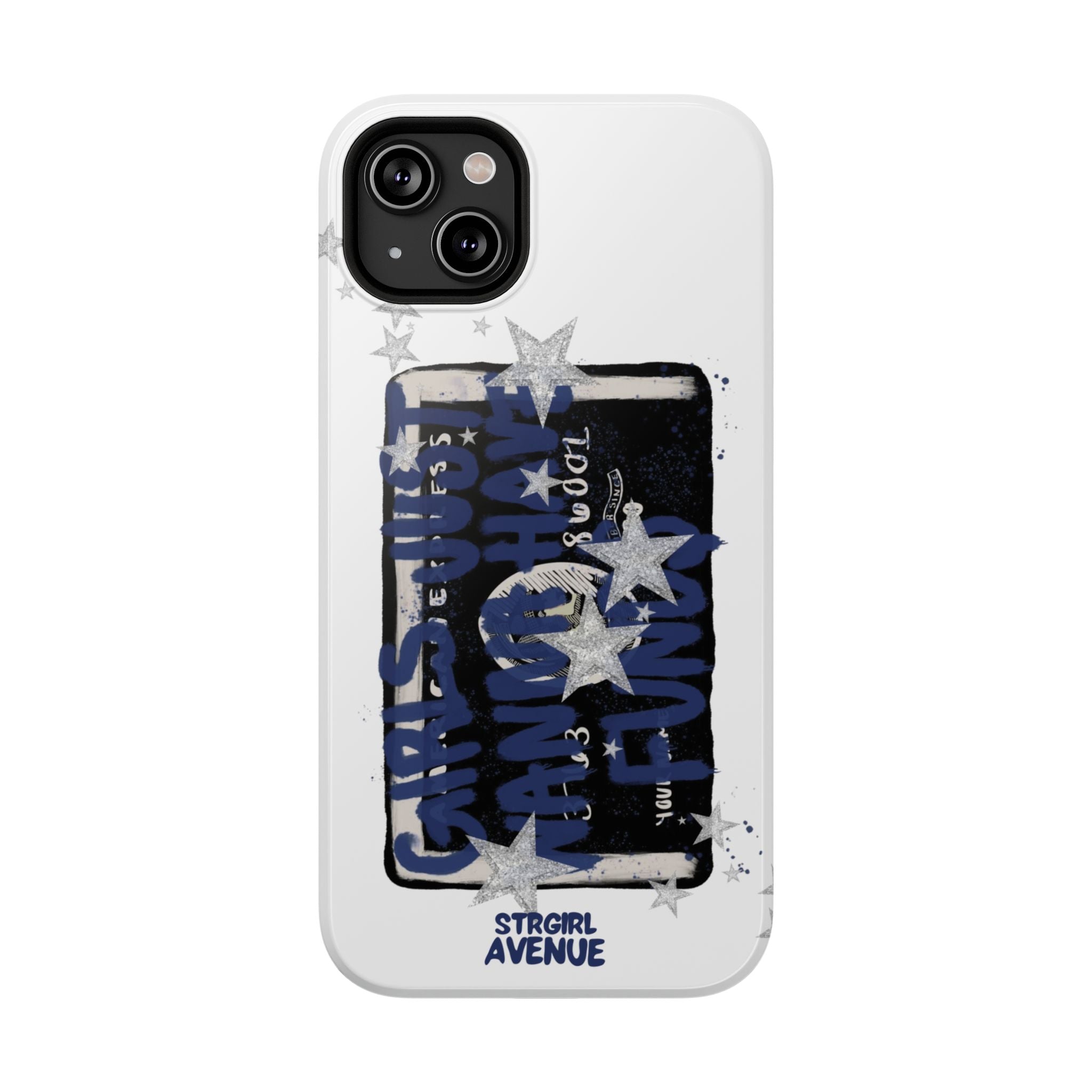 “wanna have funds” protective phone case