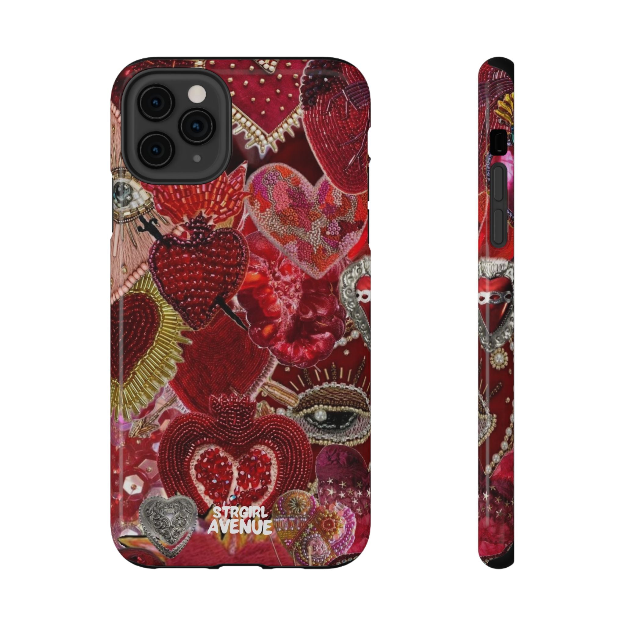 “Red jewel ” protective phone case