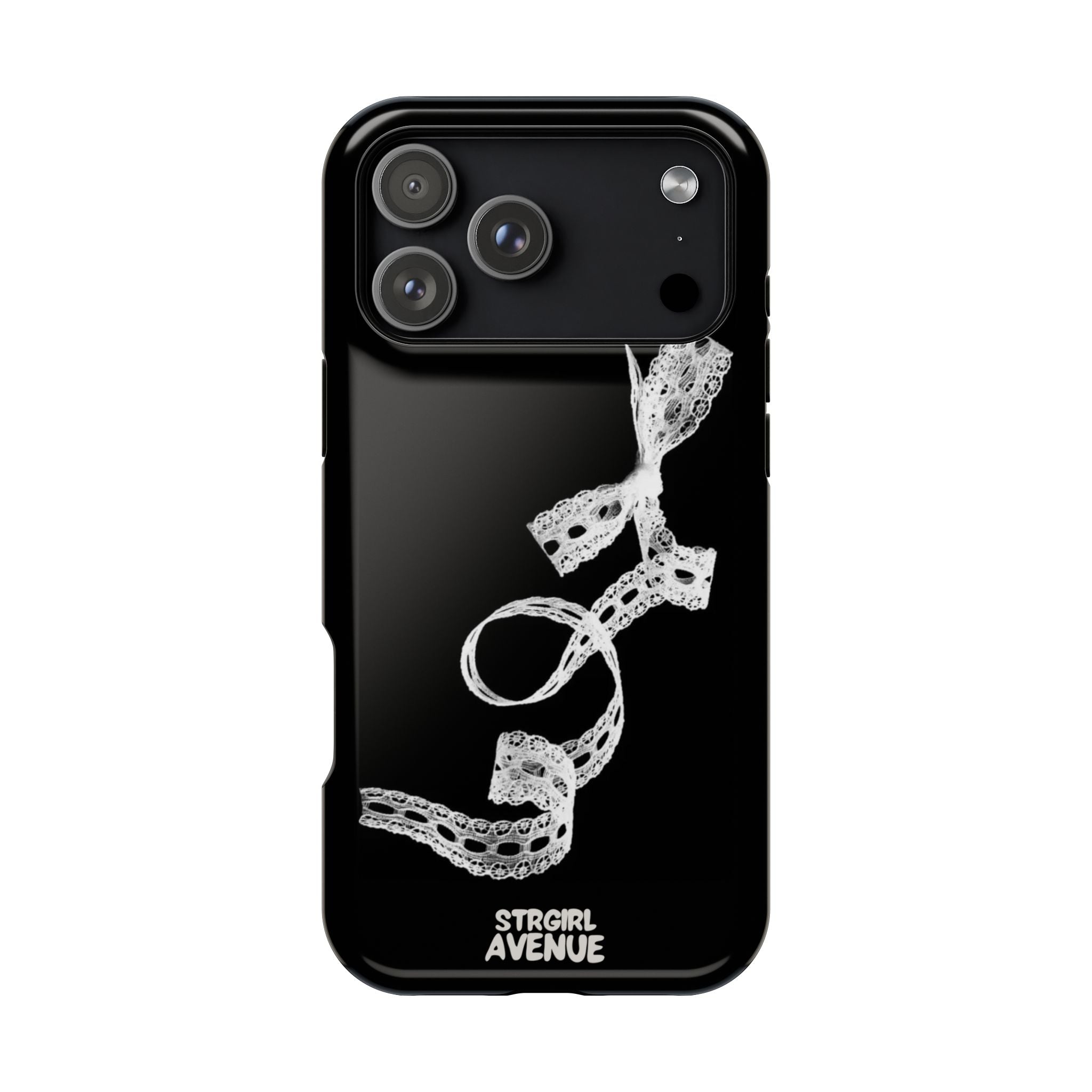 “lace tied” protective phone case