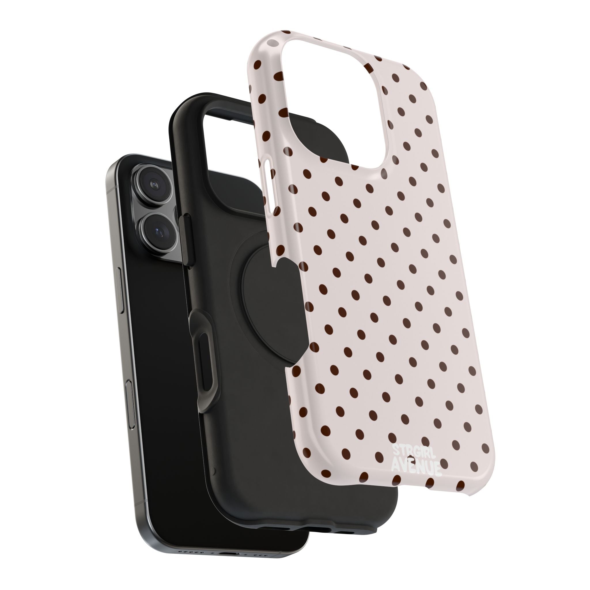 “Straw choc” protective phone case