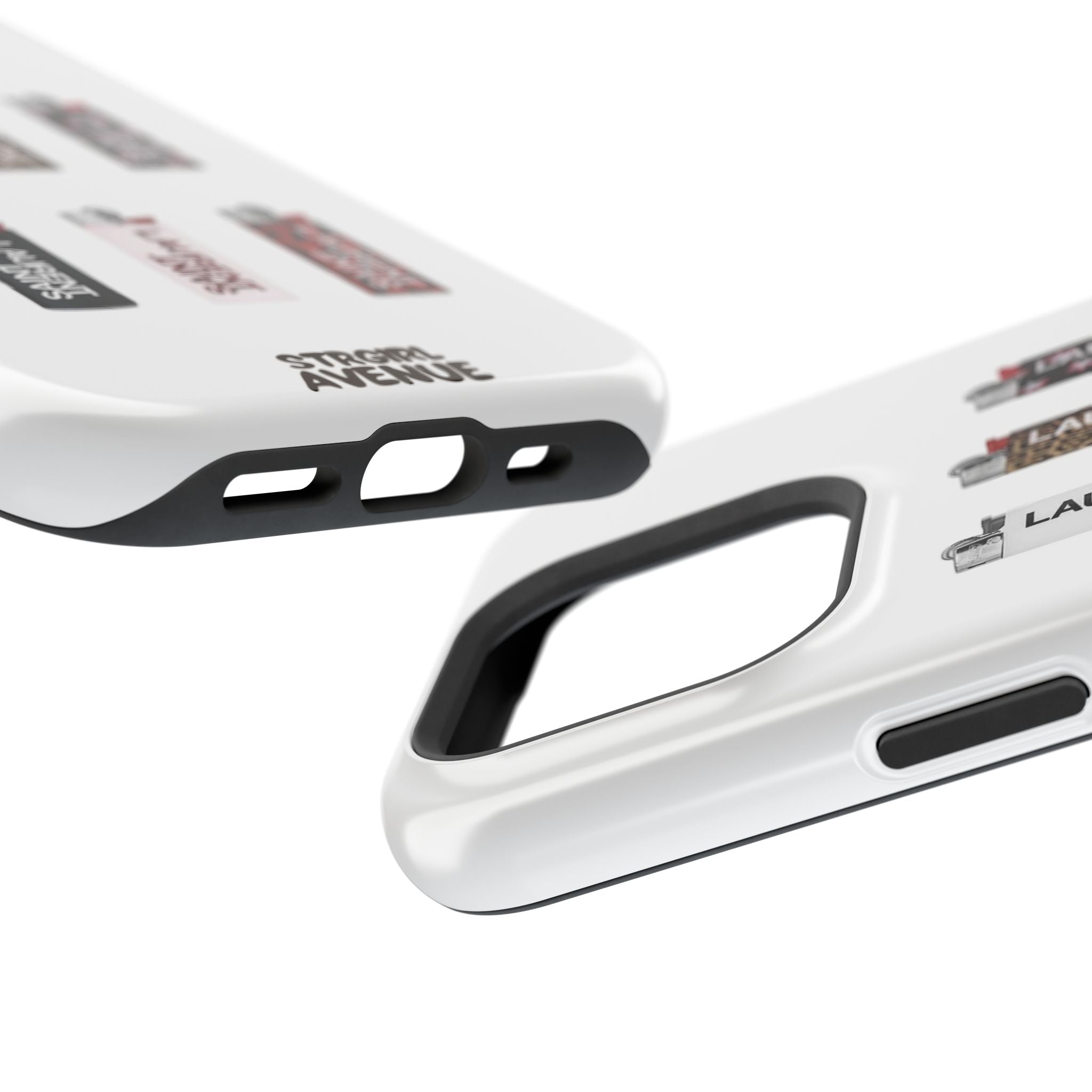 “On fire” protective phone case