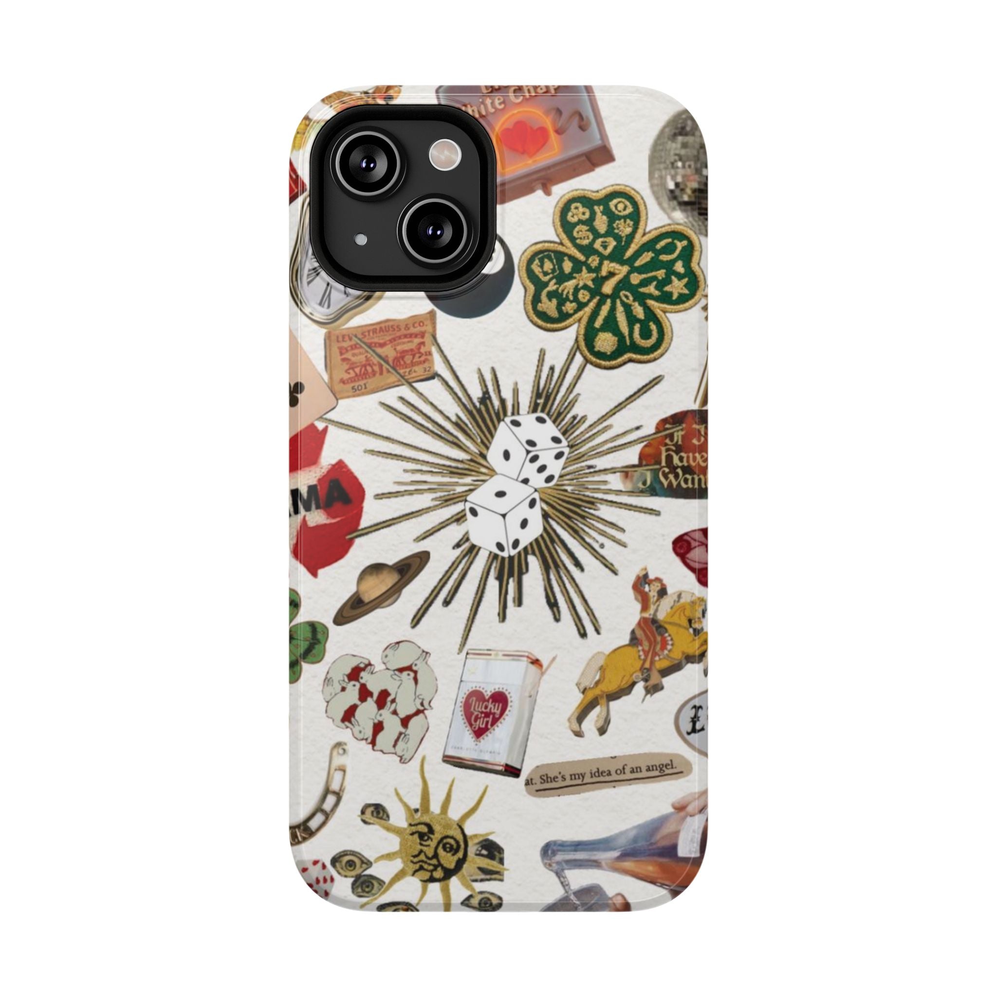“throw a dice” protective phone case