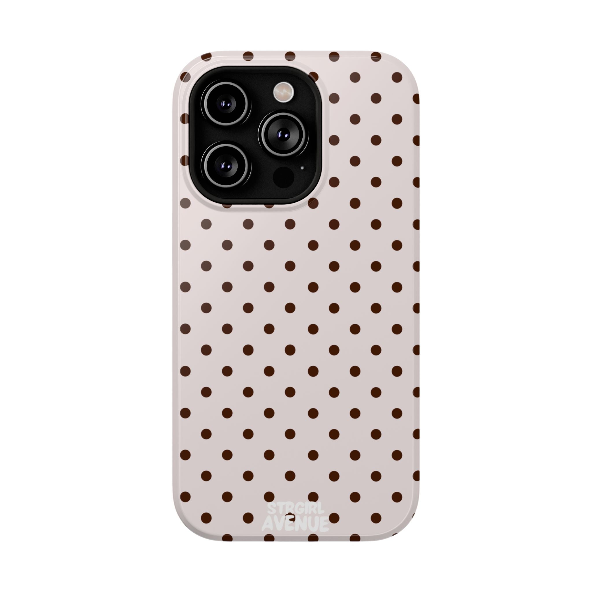 “Straw choc” protective phone case