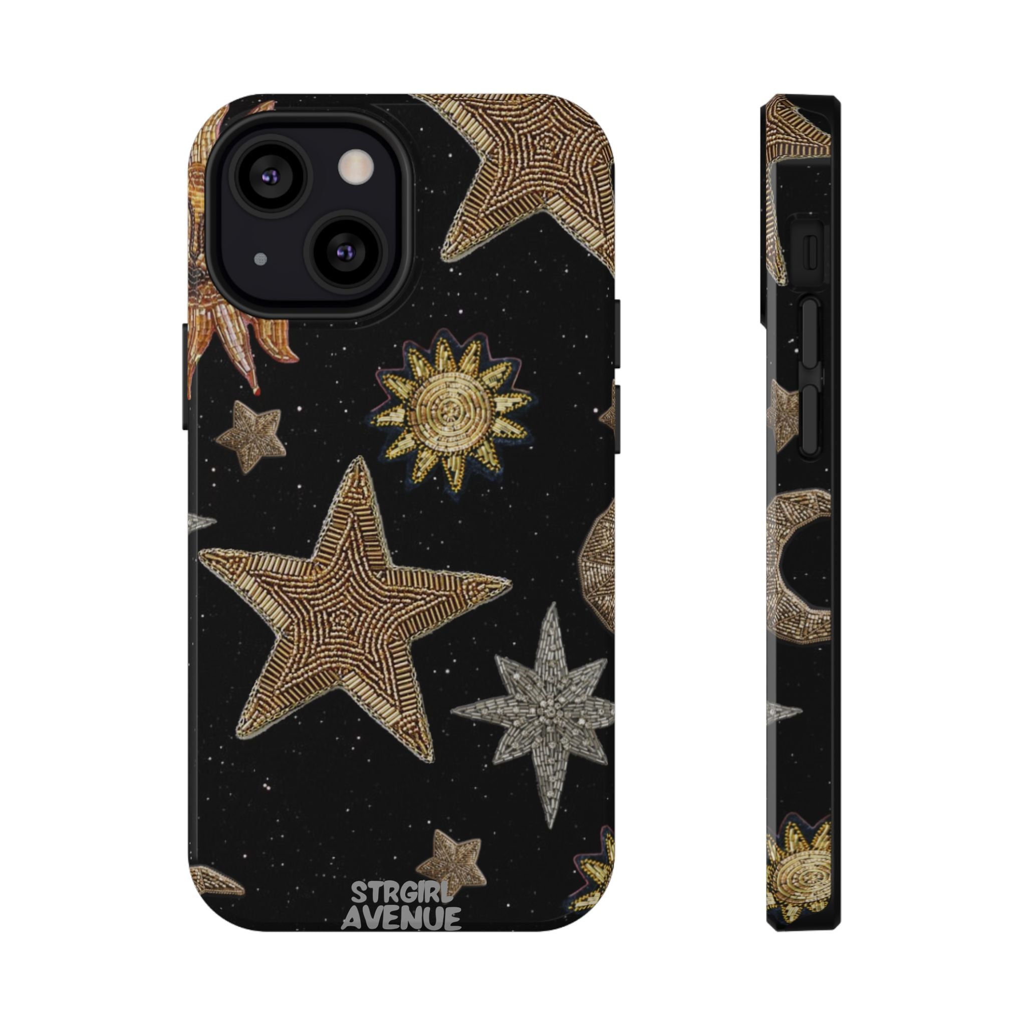 “Cosmic glow” protective phone case