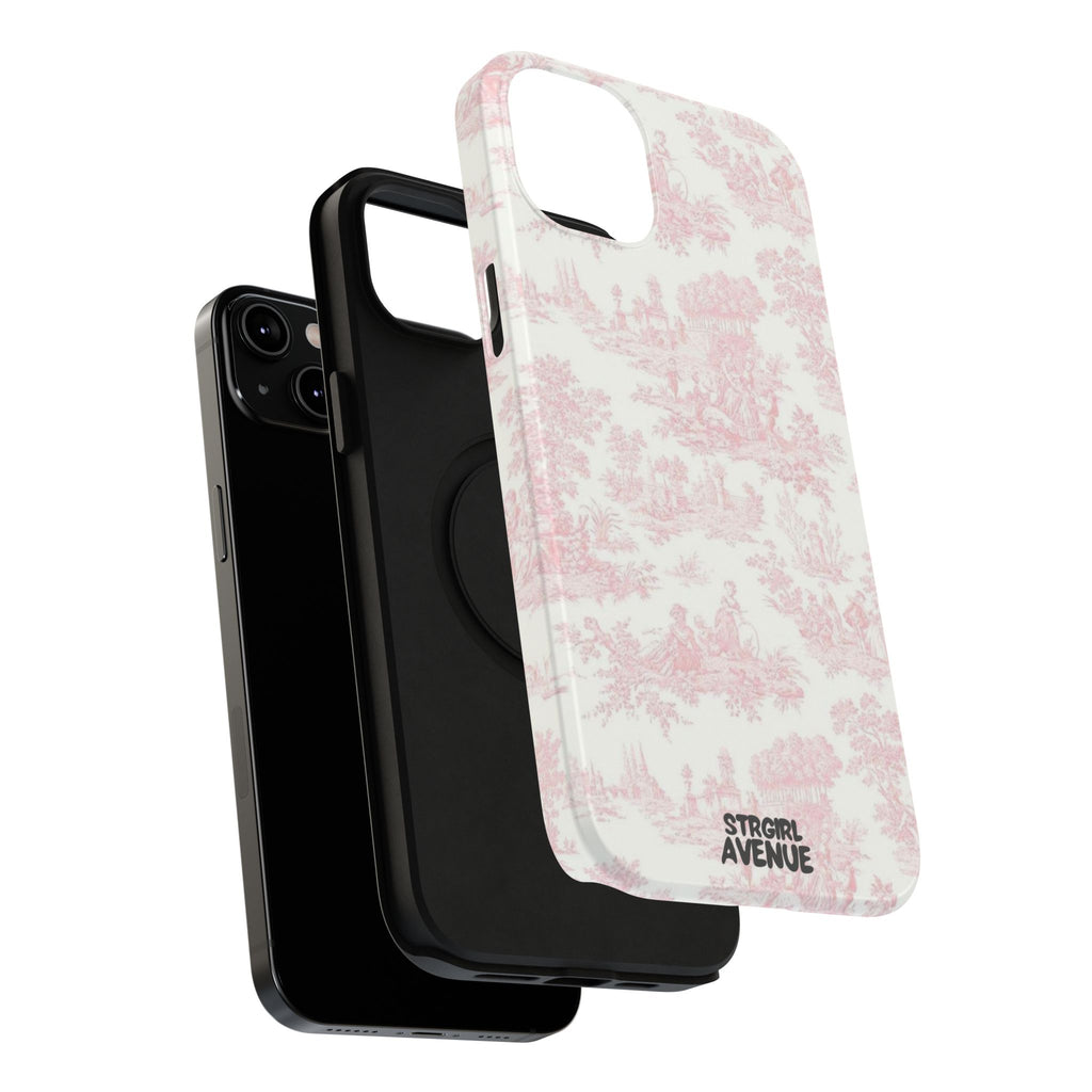 “Pink gardens” protective phone case