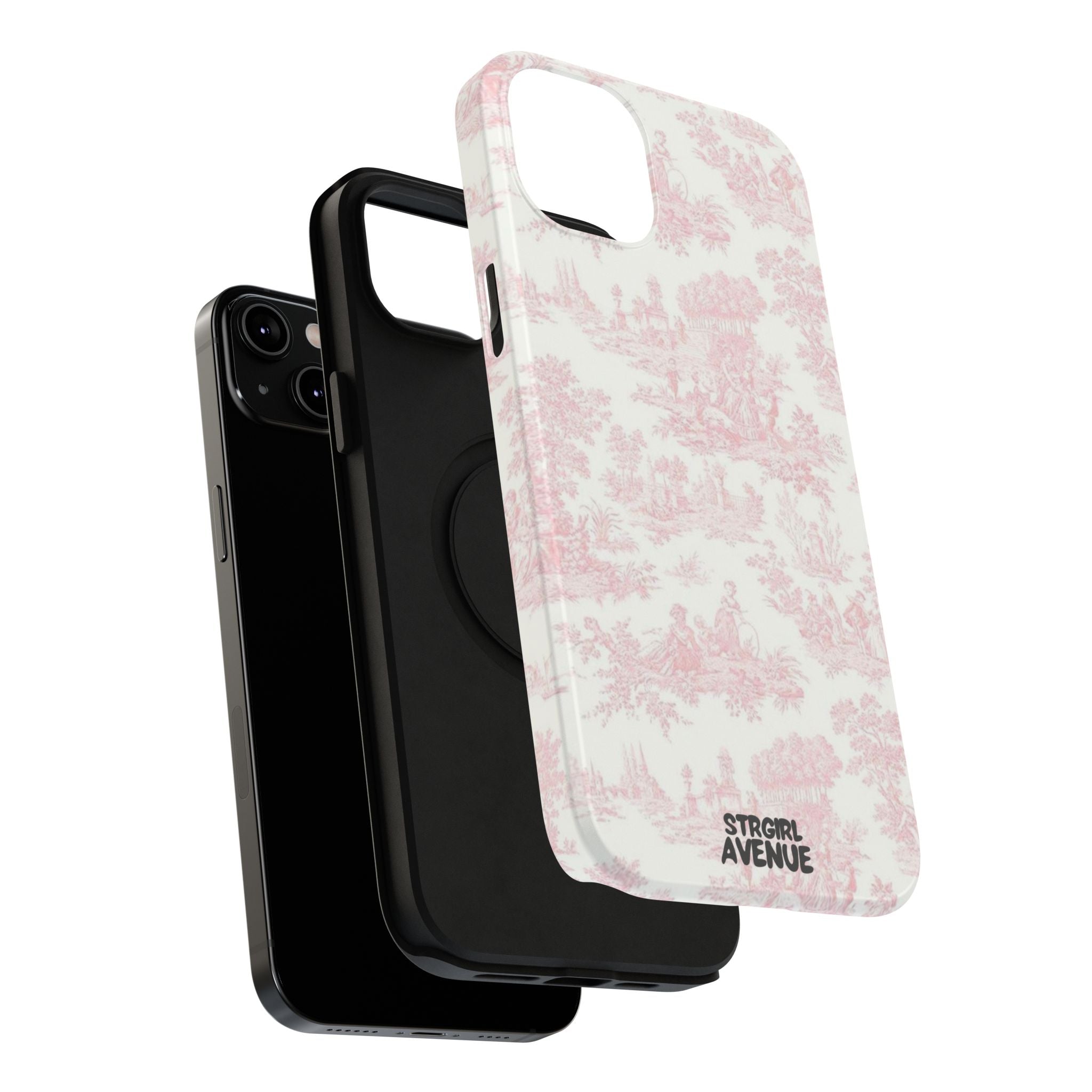 “Pink gardens” protective phone case