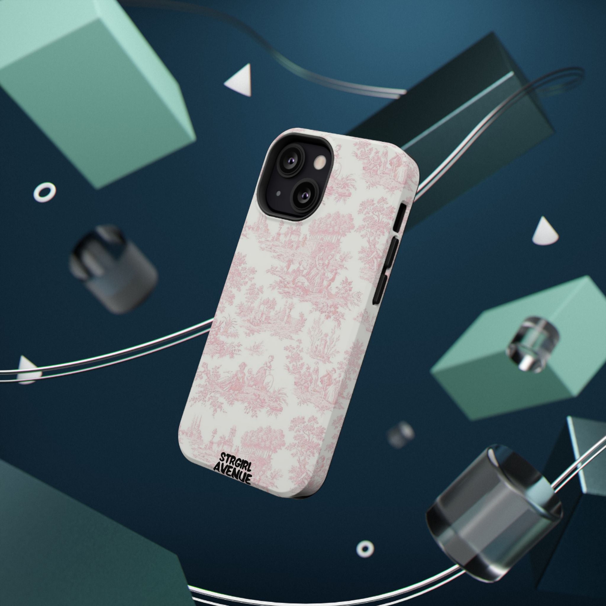 “Pink gardens” protective phone case