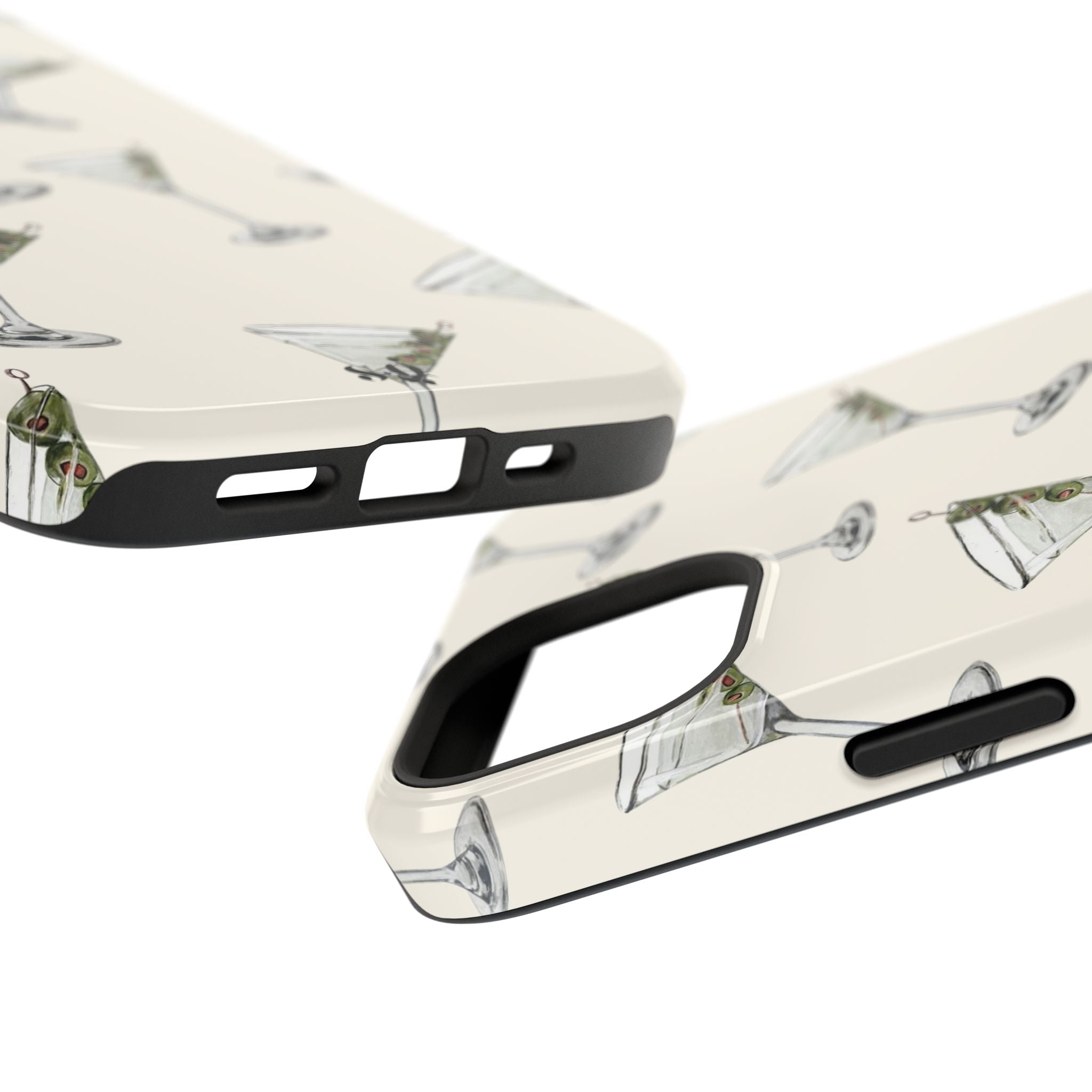 “martinis” protective phone case