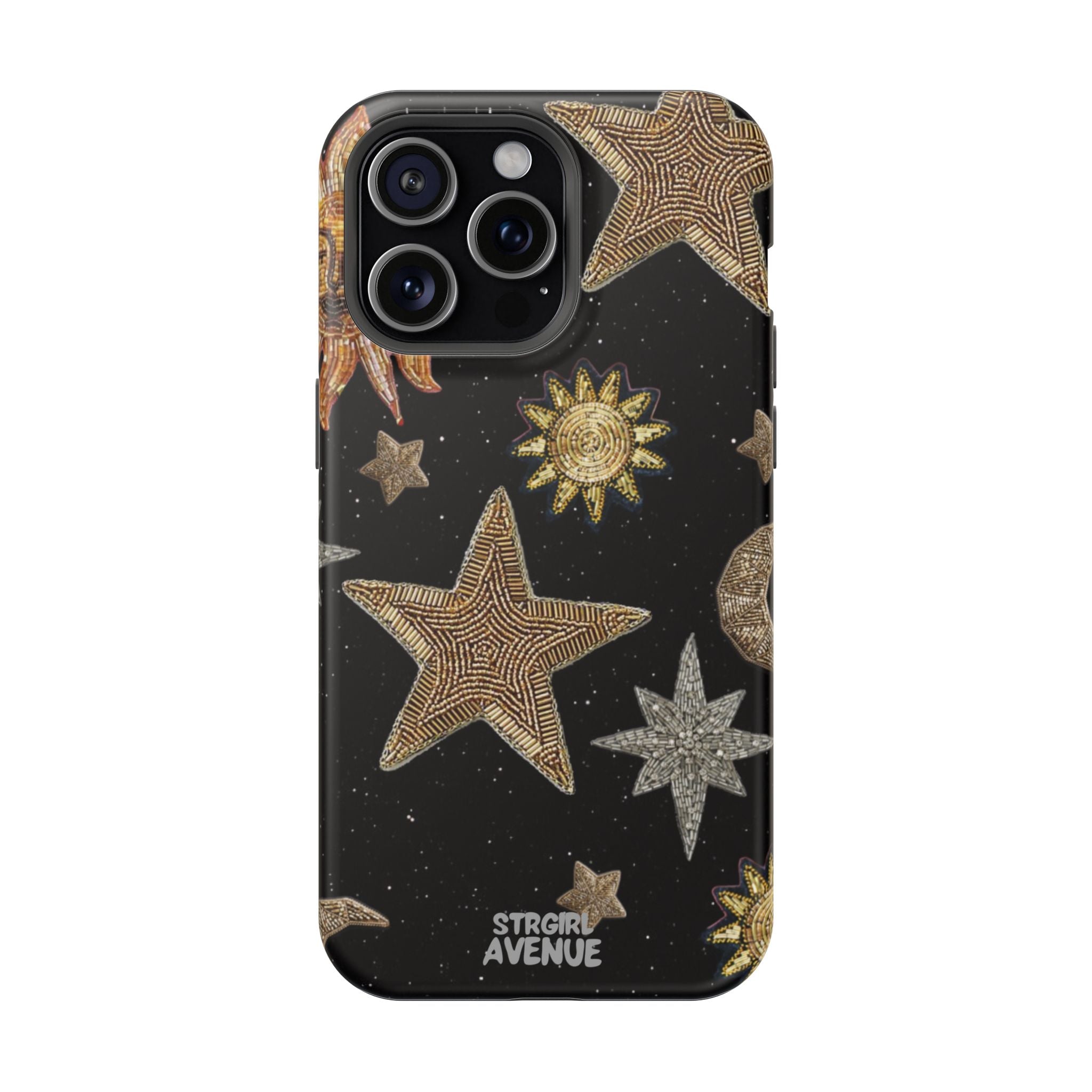 “Cosmic glow” protective phone case