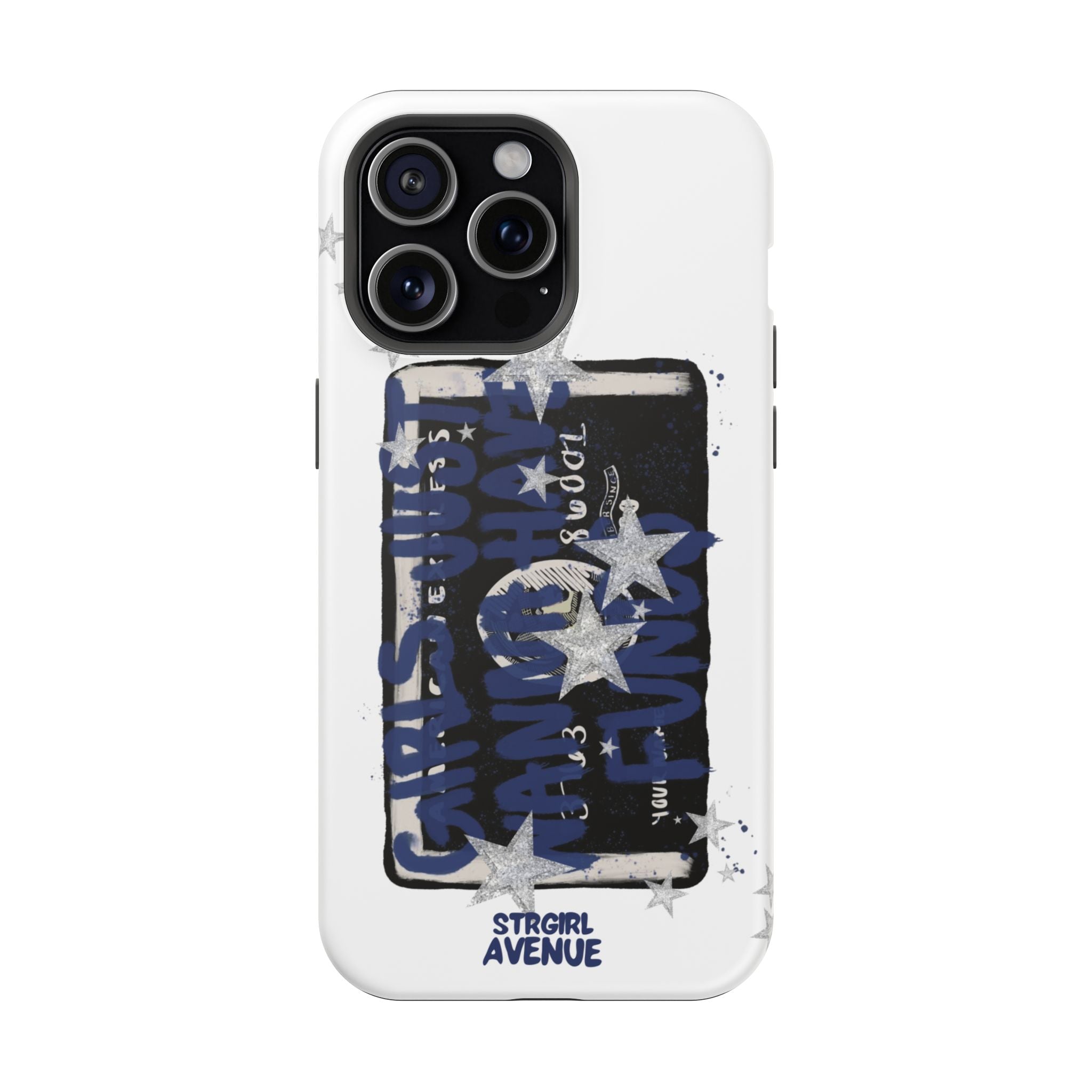 “wanna have funds” protective phone case