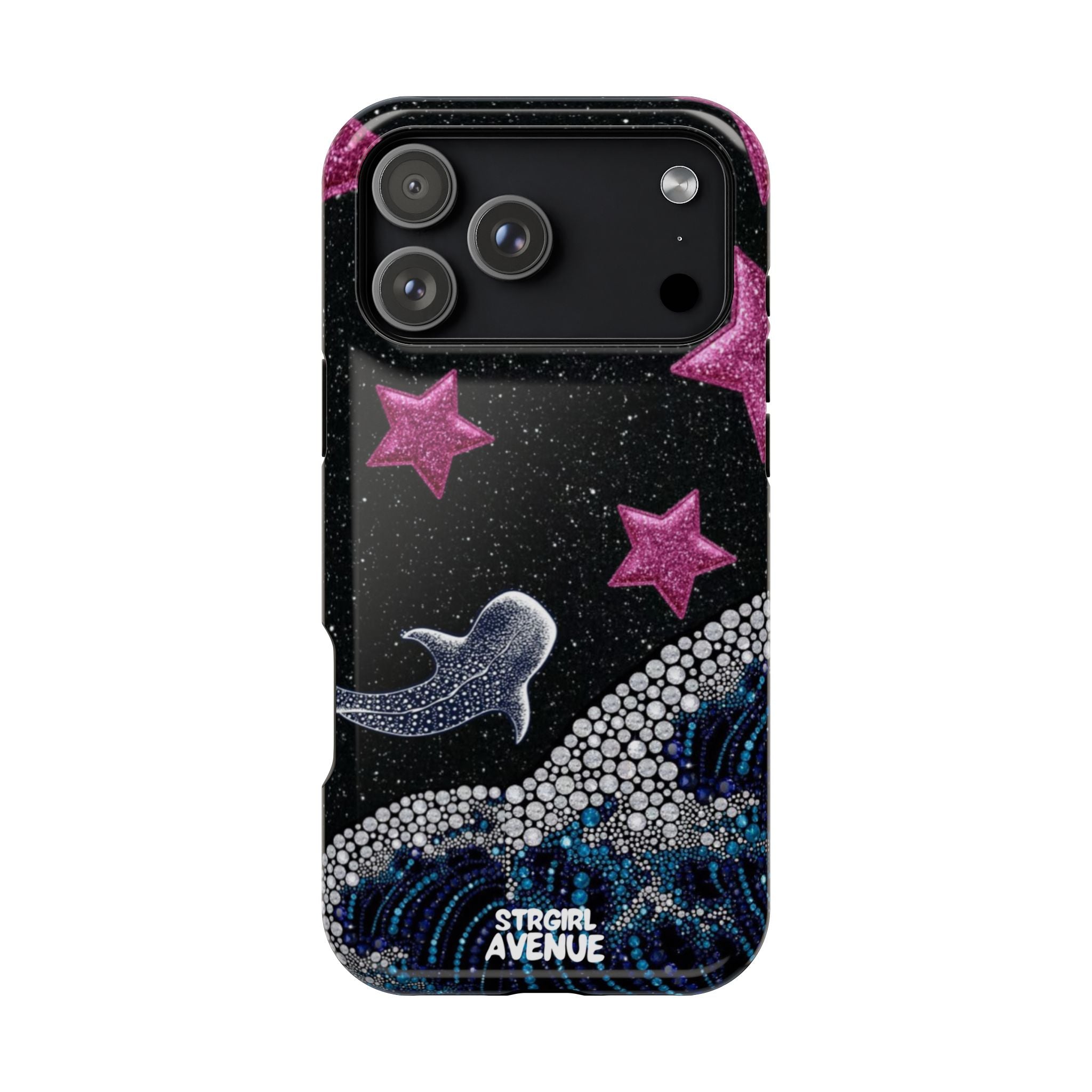 “cosmic tide ” protective phone case