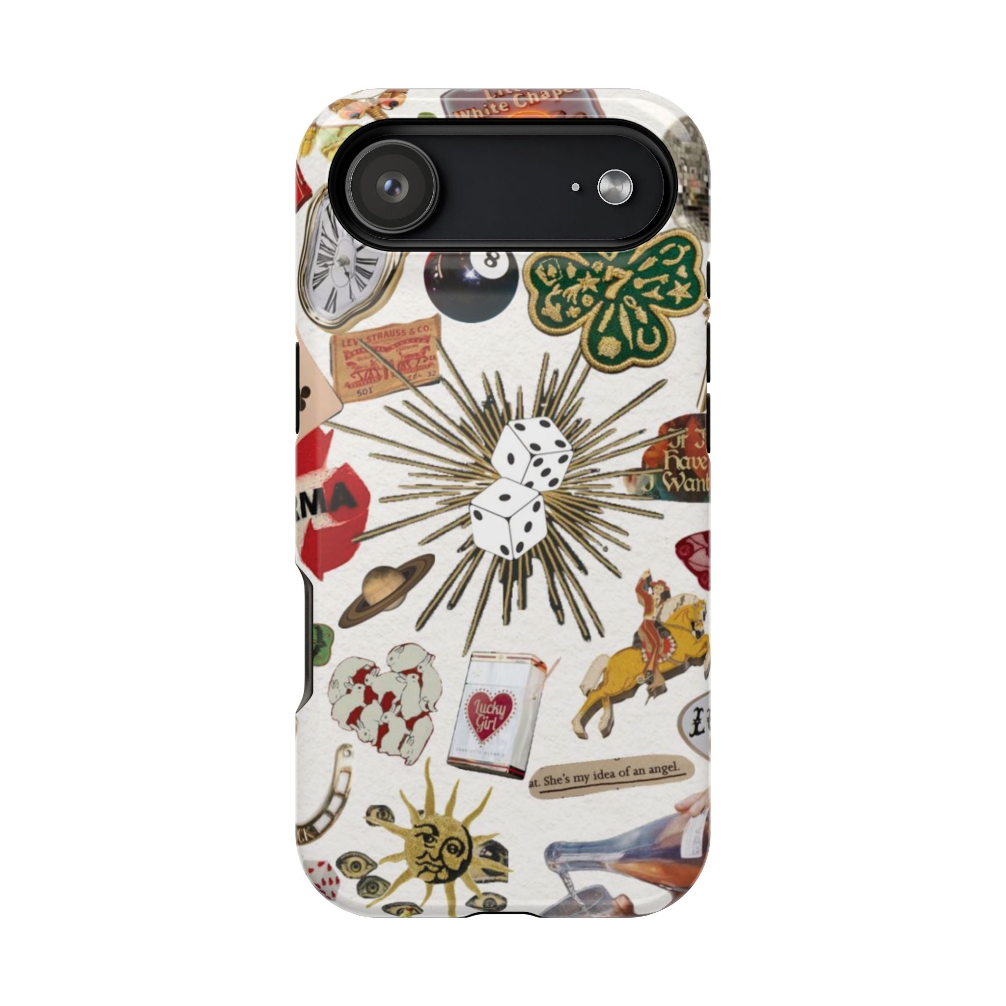 “throw a dice” protective phone case