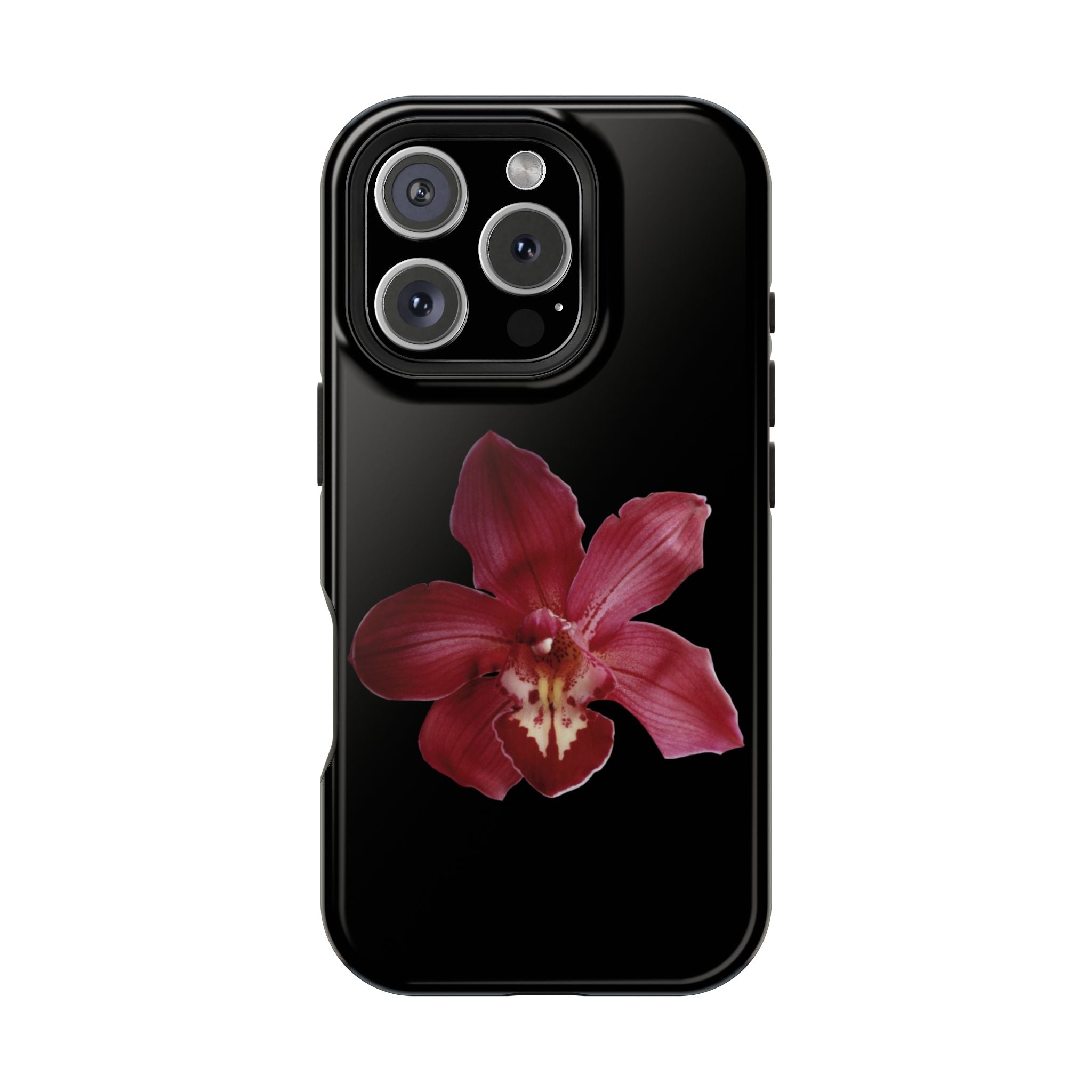 “orchid 00” protective phone case