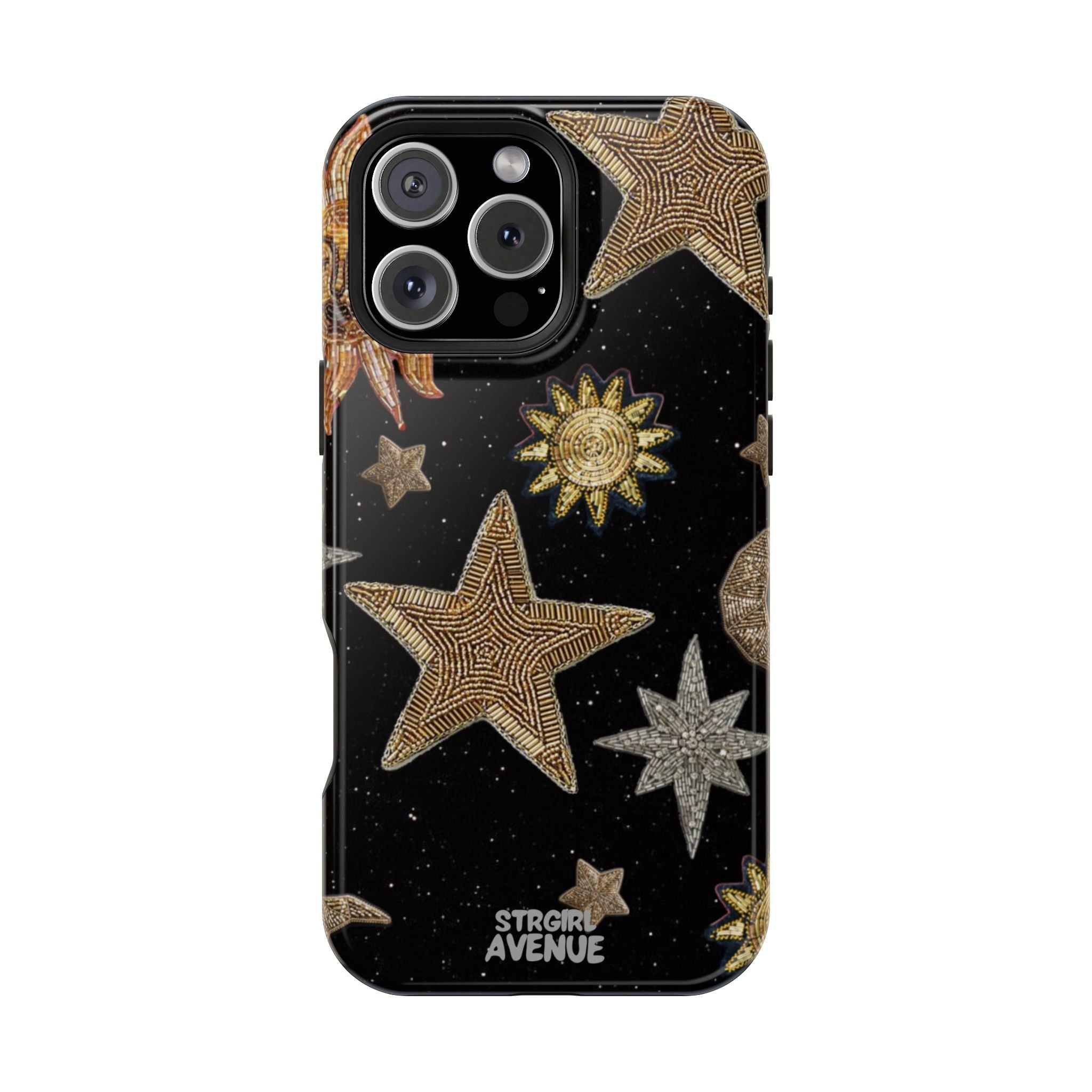 “Cosmic glow” protective phone case