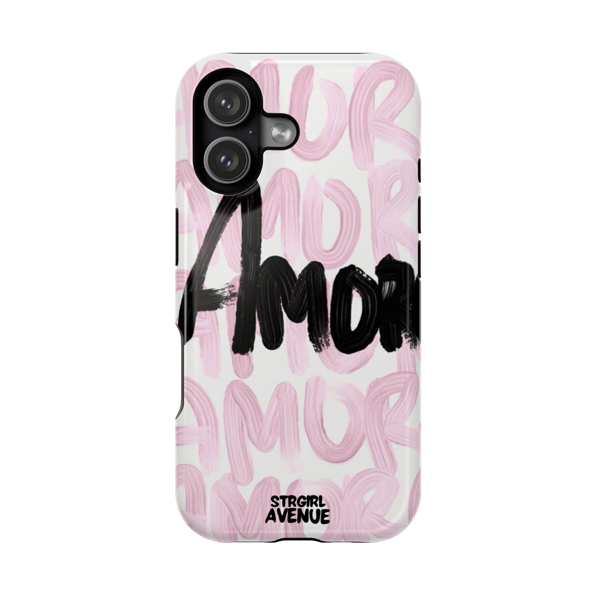 “amore” protective phone case