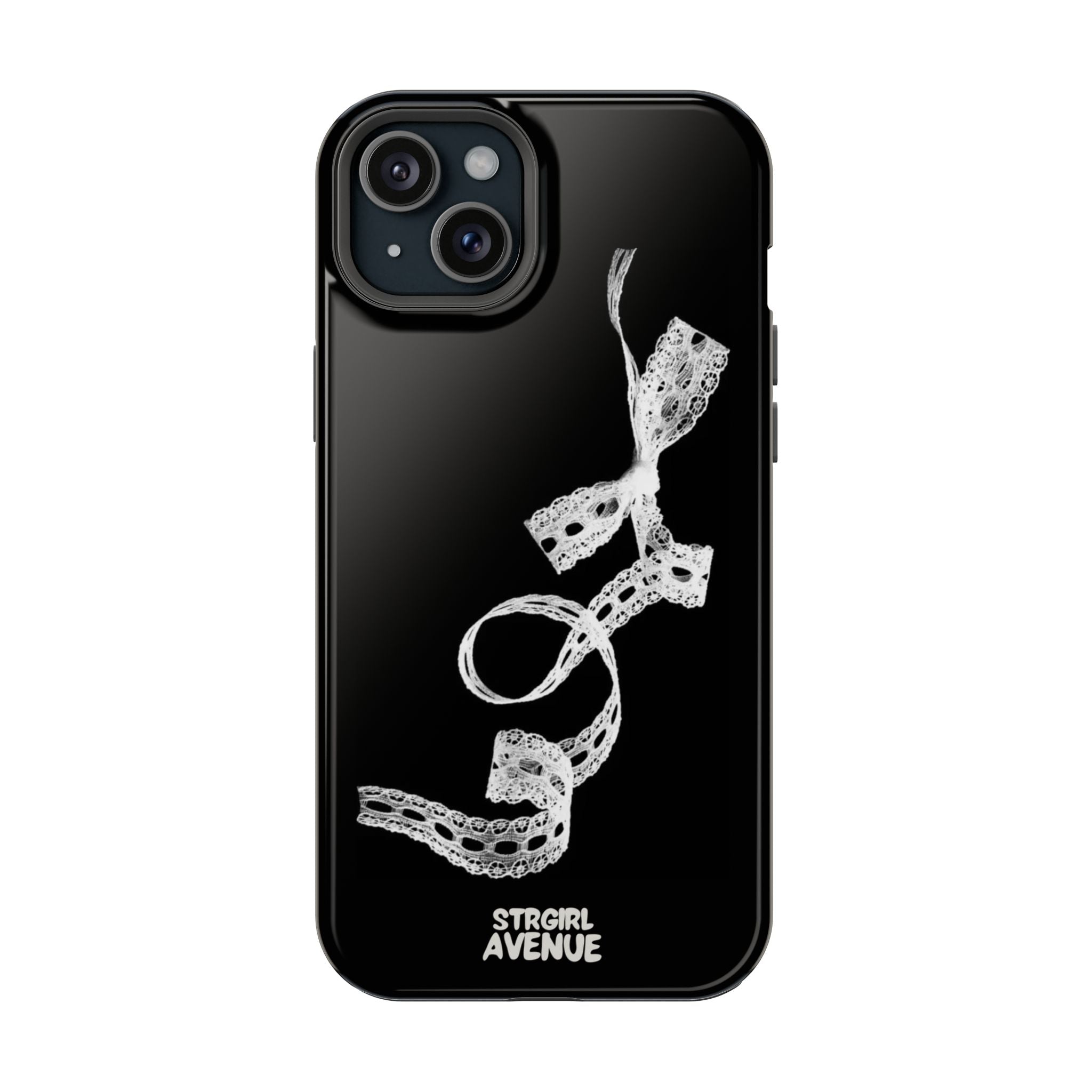 “lace tied” protective phone case