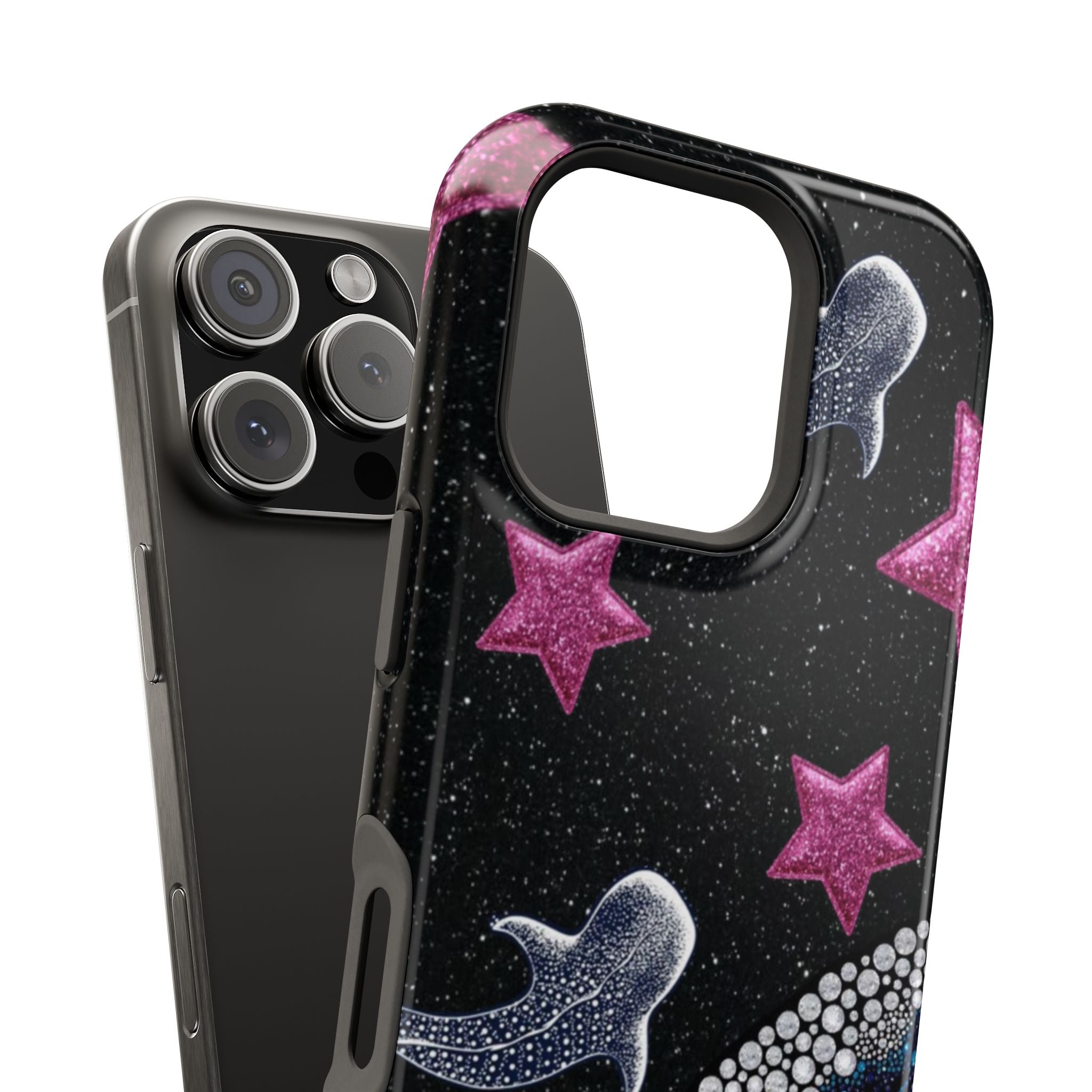 “cosmic tide ” protective phone case
