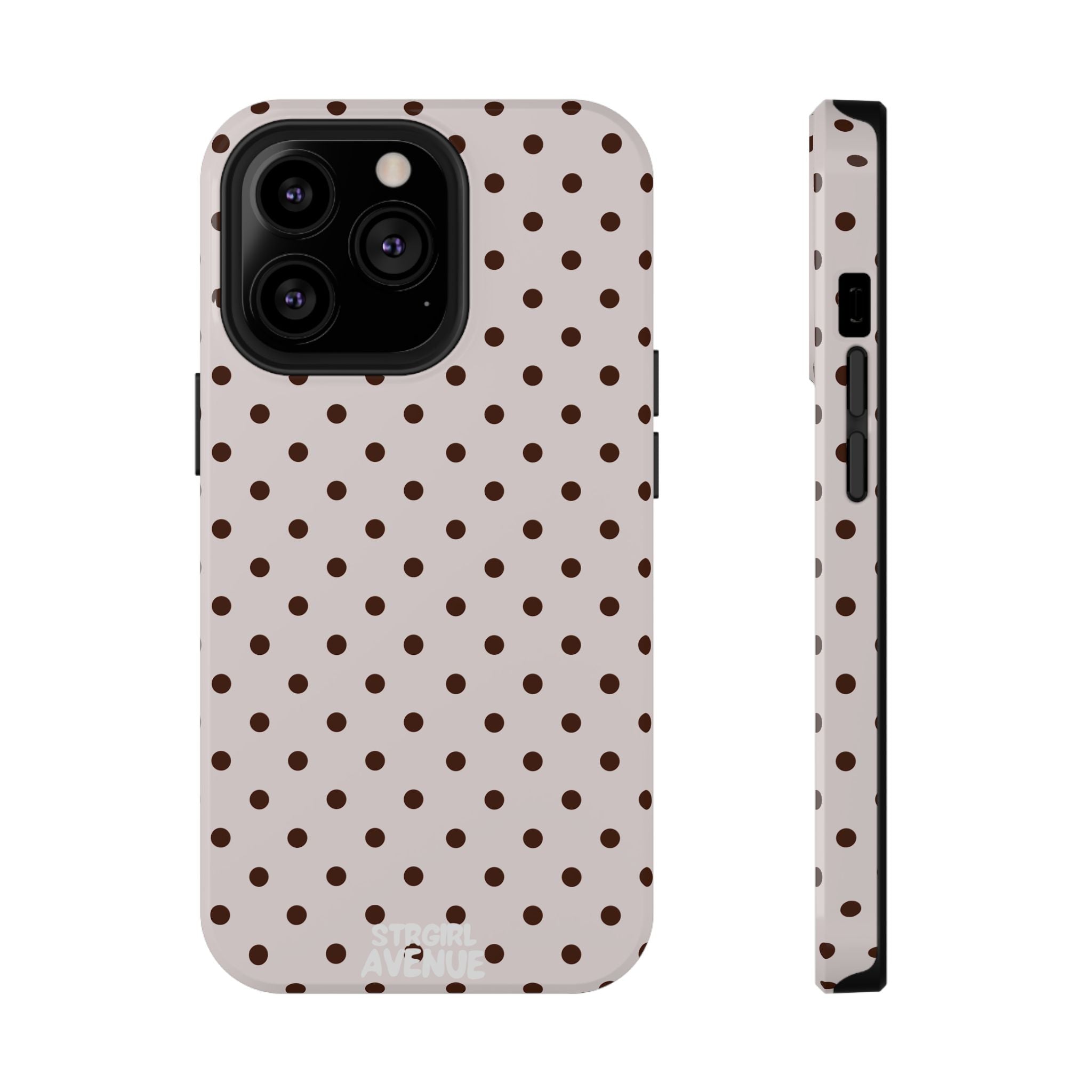 “Straw choc” protective phone case