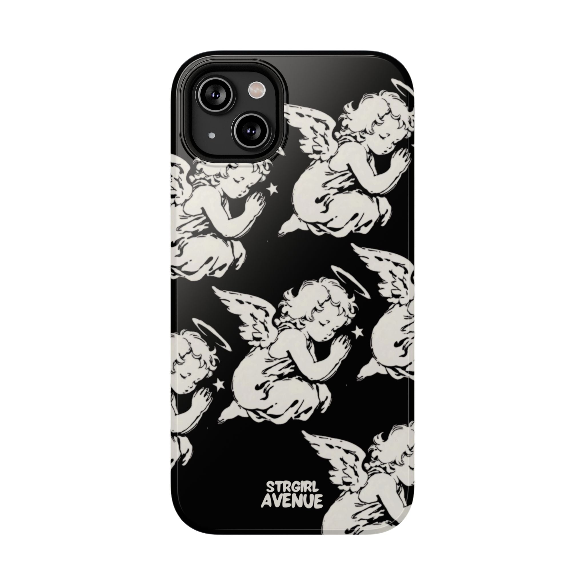 “angels prayers” protective phone case
