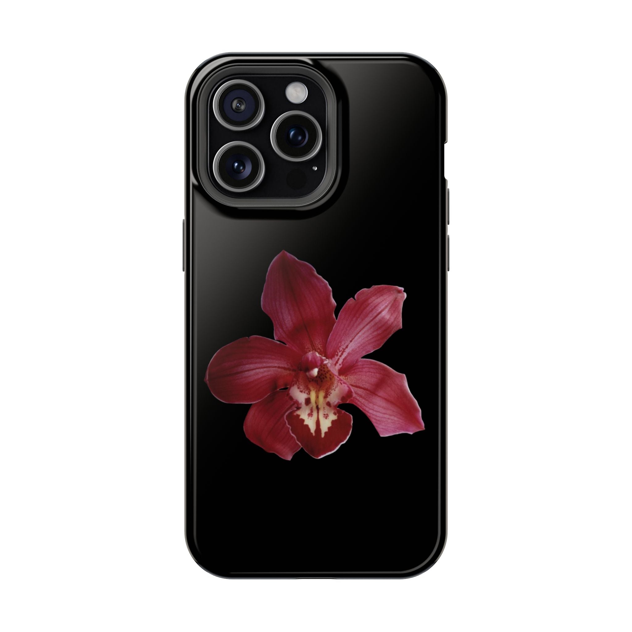 “orchid 00” protective phone case
