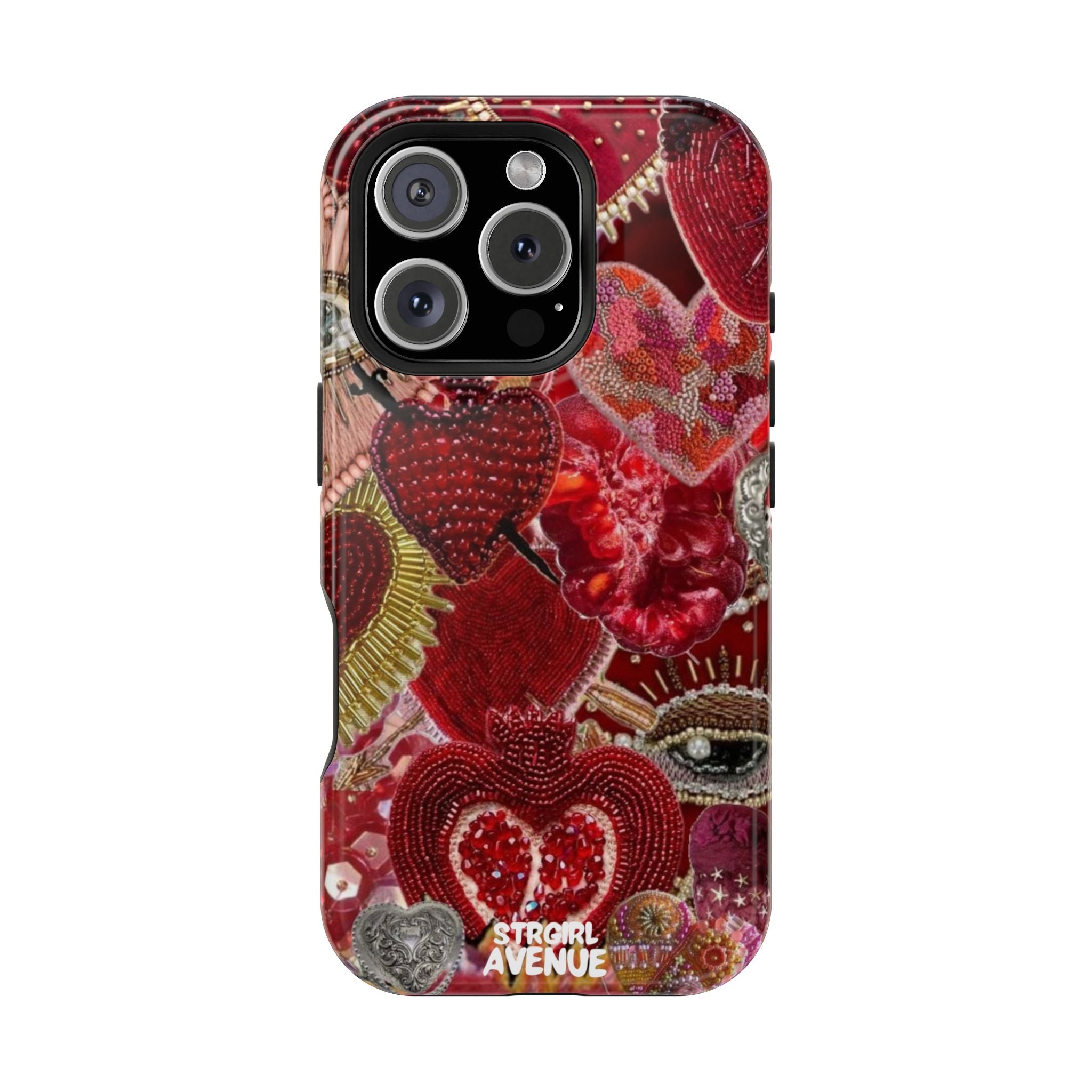 “Red jewel ” protective phone case