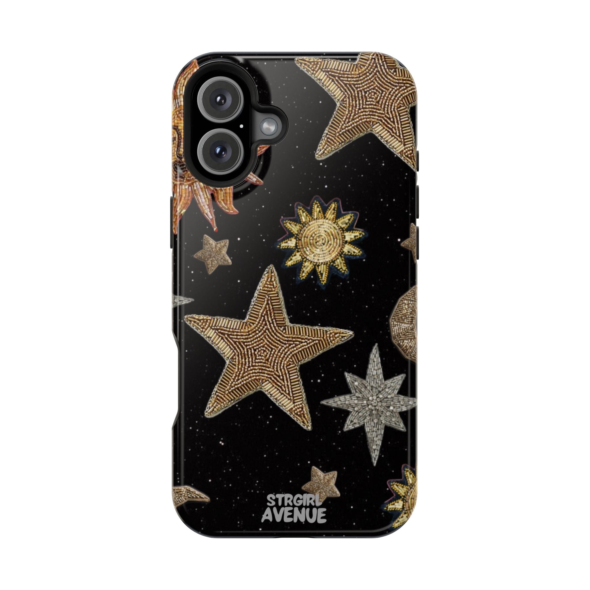 “Cosmic glow” protective phone case
