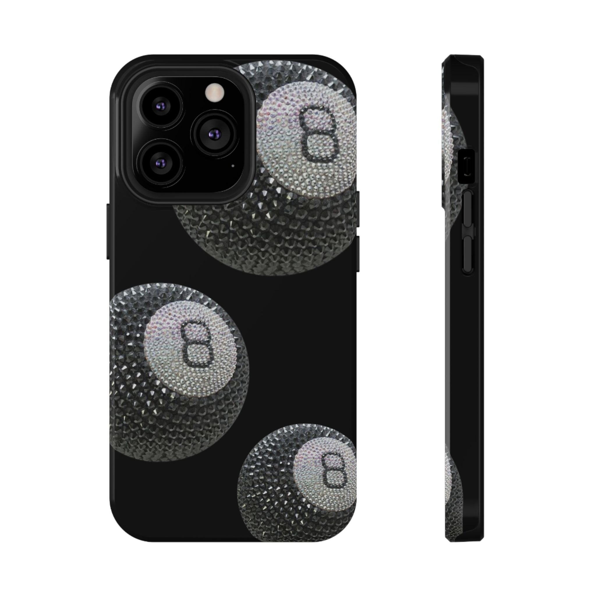 “black 8 ball” protective phone case