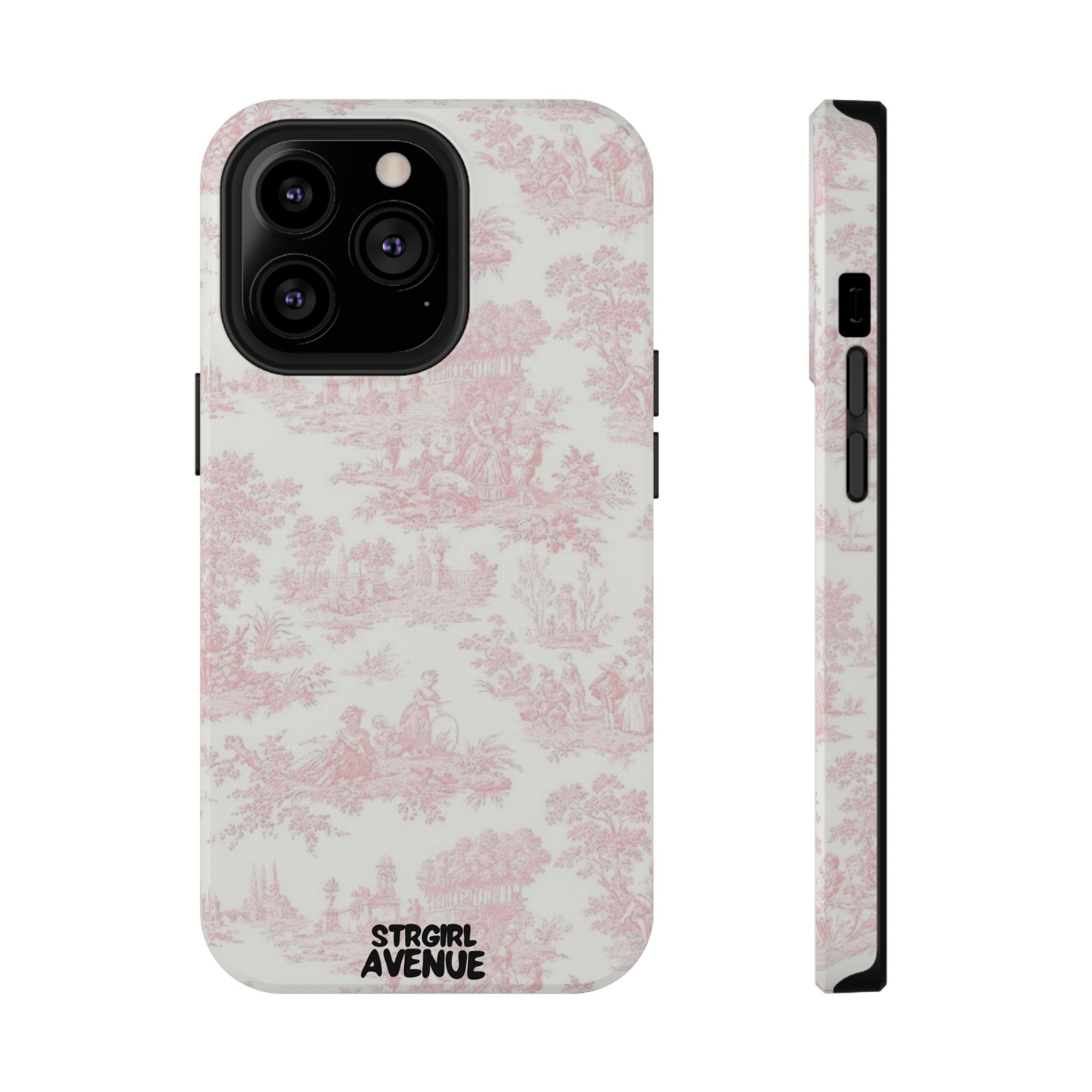 “Pink gardens” protective phone case