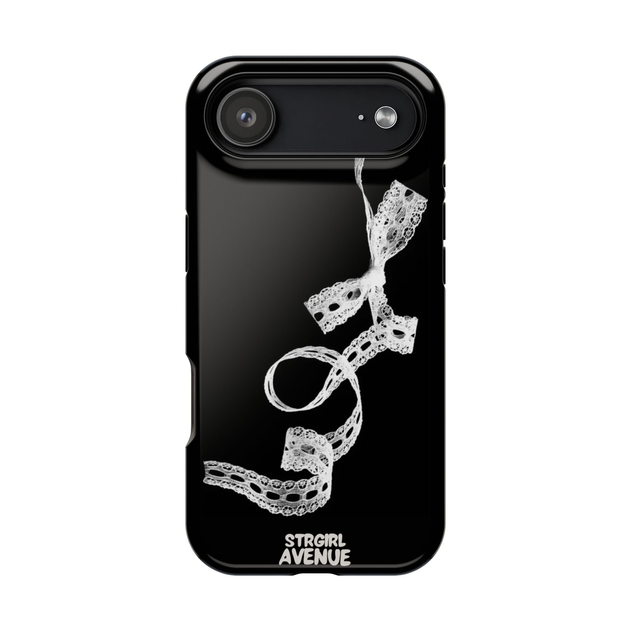 “lace tied” protective phone case