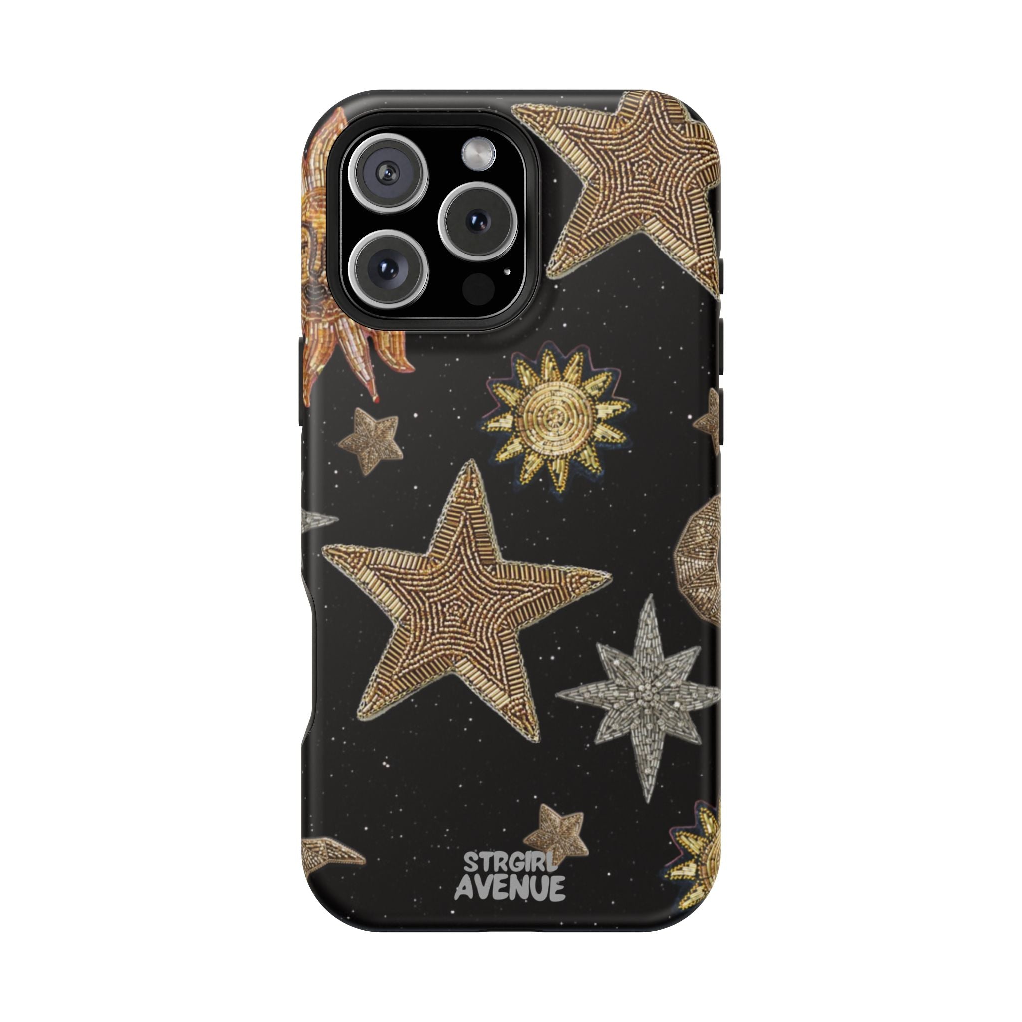 “Cosmic glow” protective phone case
