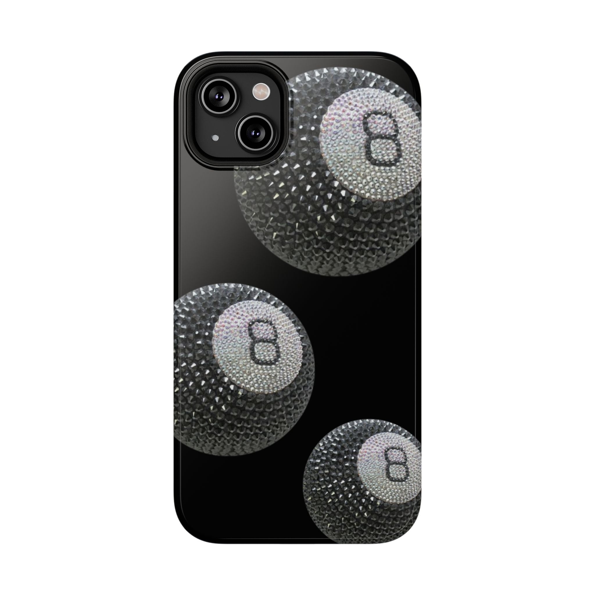 “black 8 ball” protective phone case
