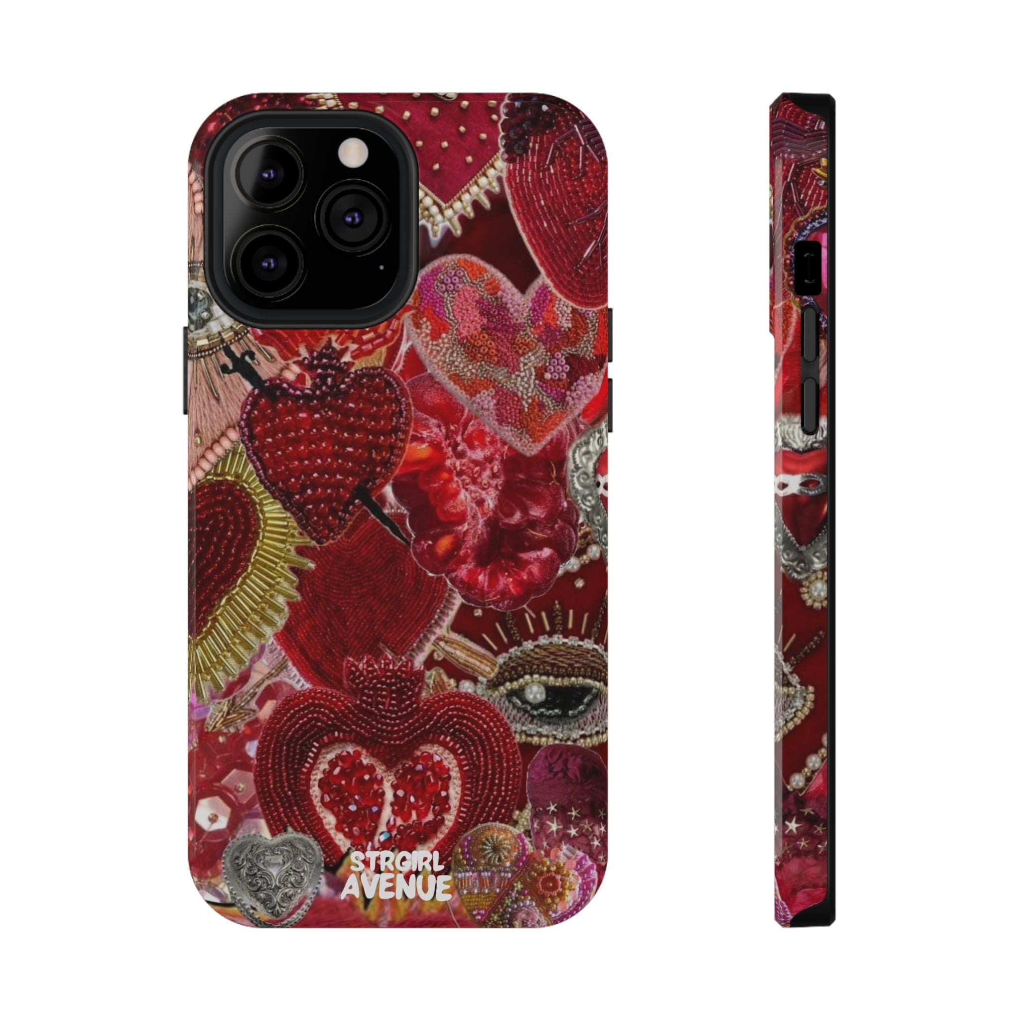 “Red jewel ” protective phone case