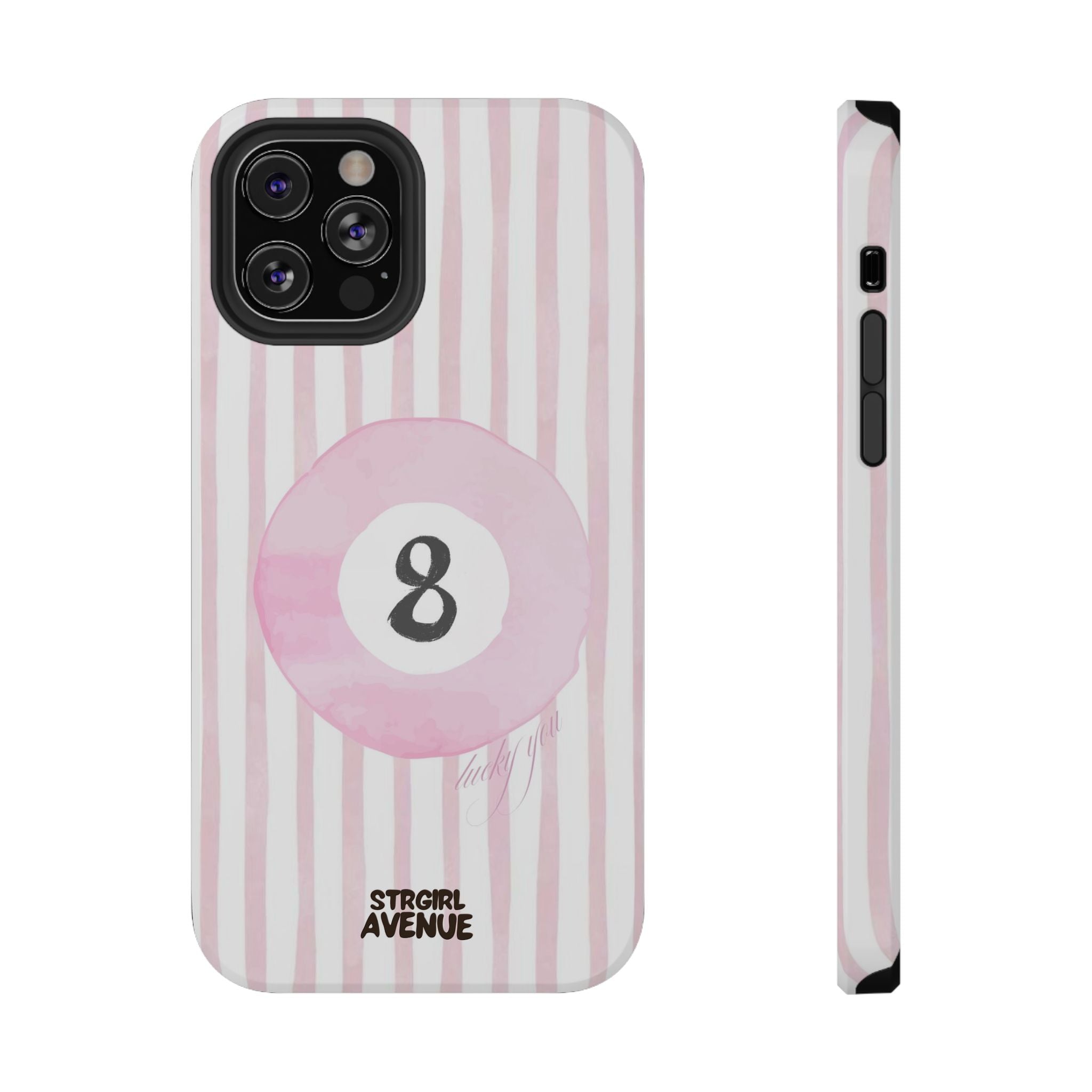 “lucky you ” protective phone case