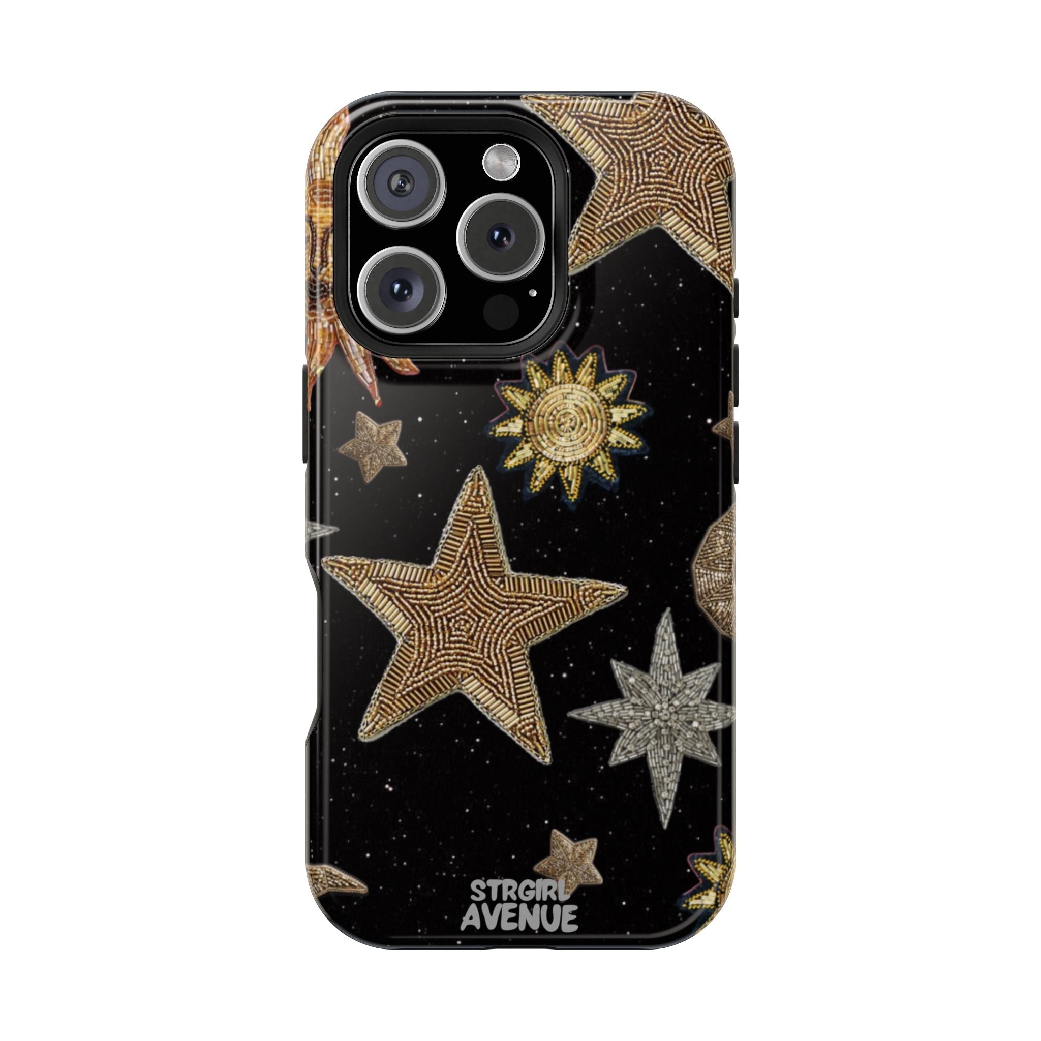 “Cosmic glow” protective phone case