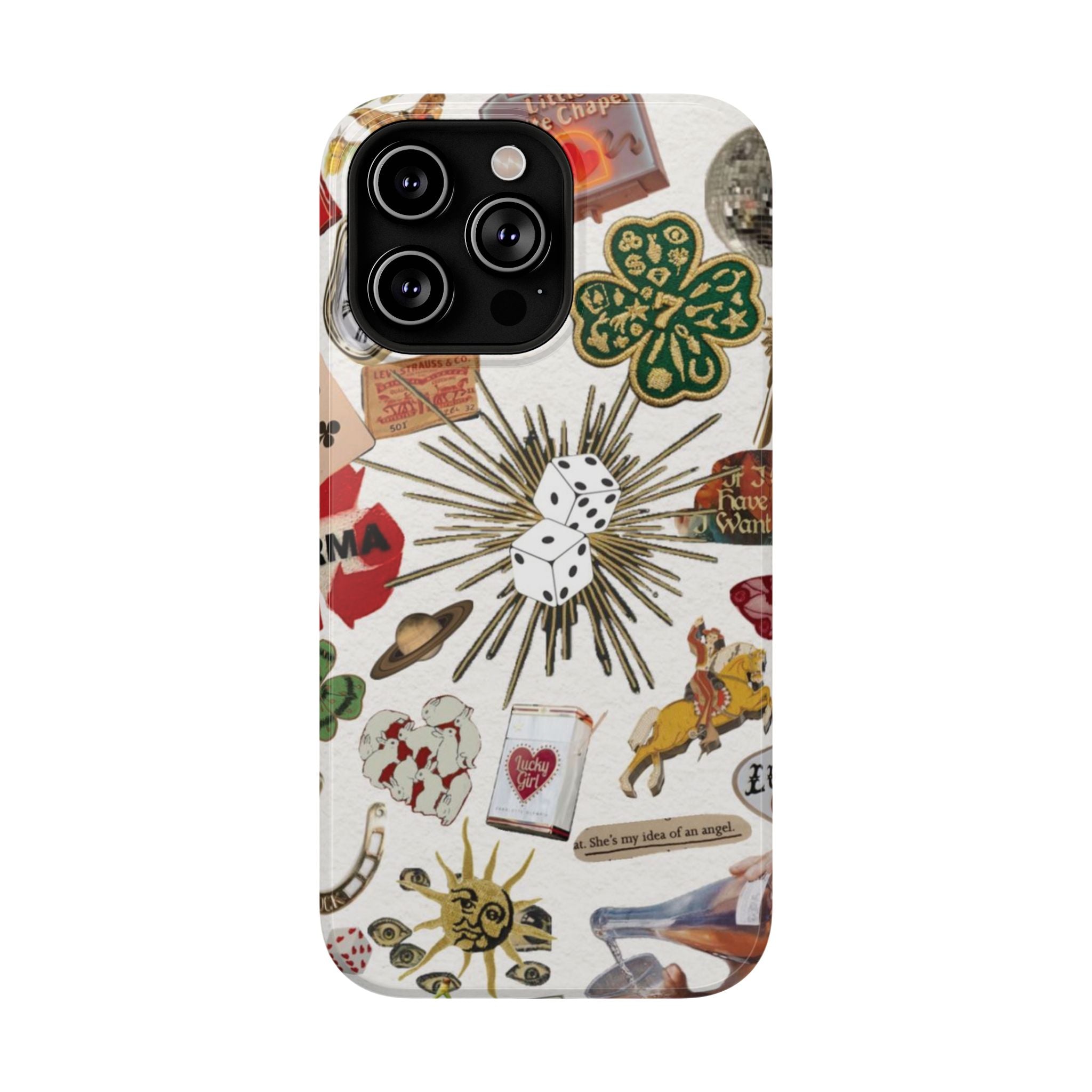 “throw a dice” protective phone case