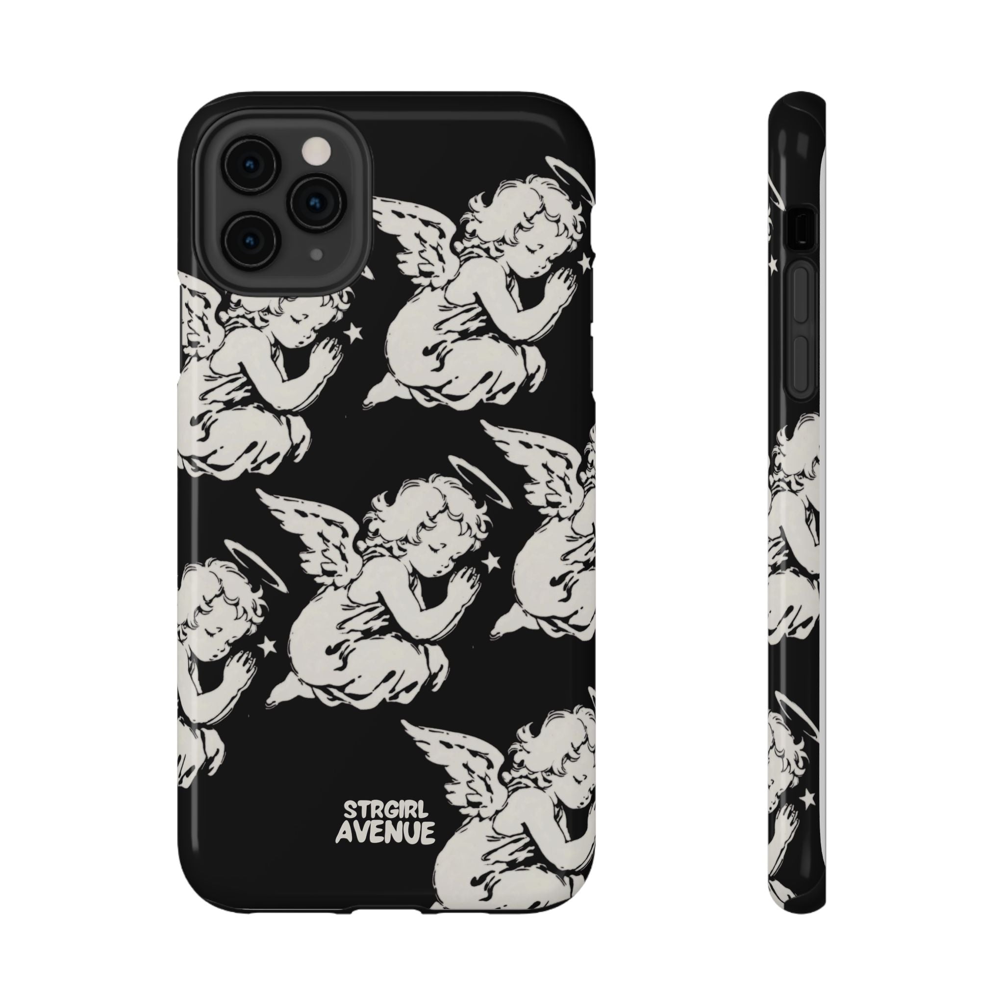 “angels prayers” protective phone case