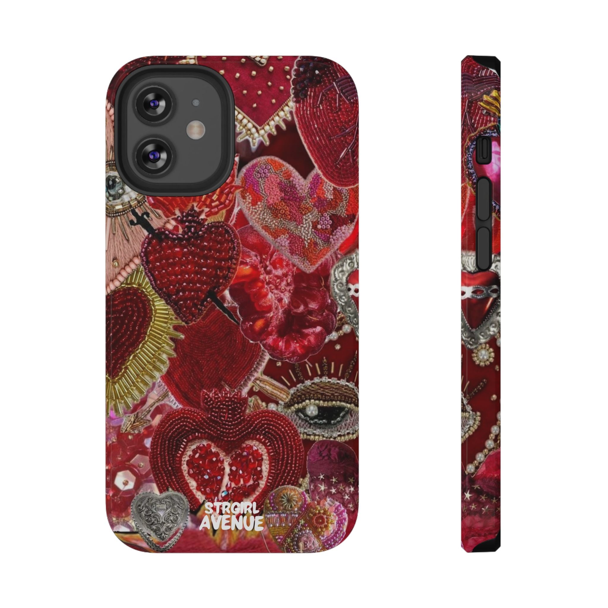 “Red jewel ” protective phone case