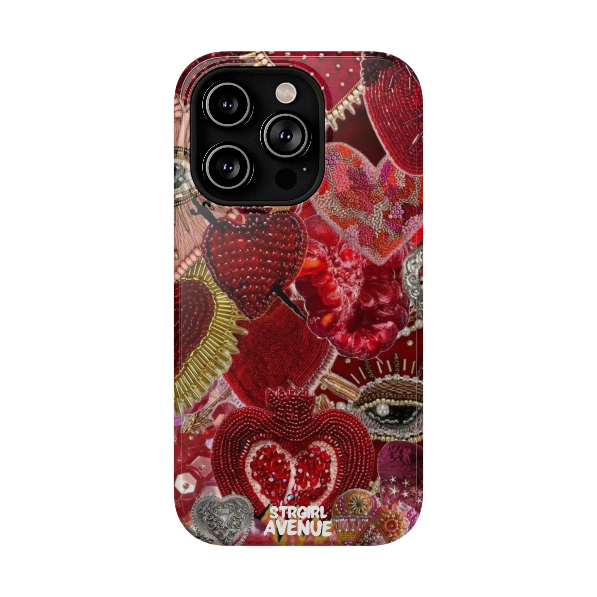 “Red jewel ” protective phone case