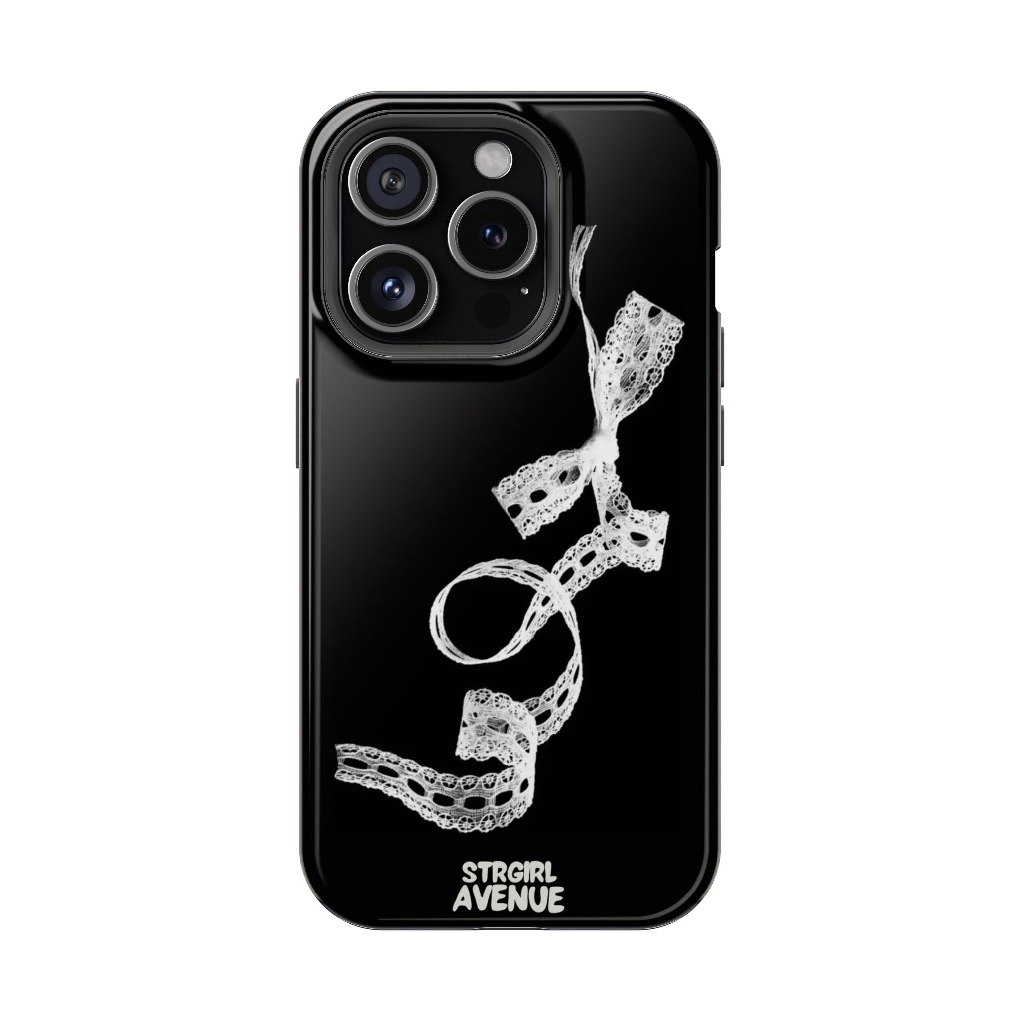 “lace tied” protective phone case