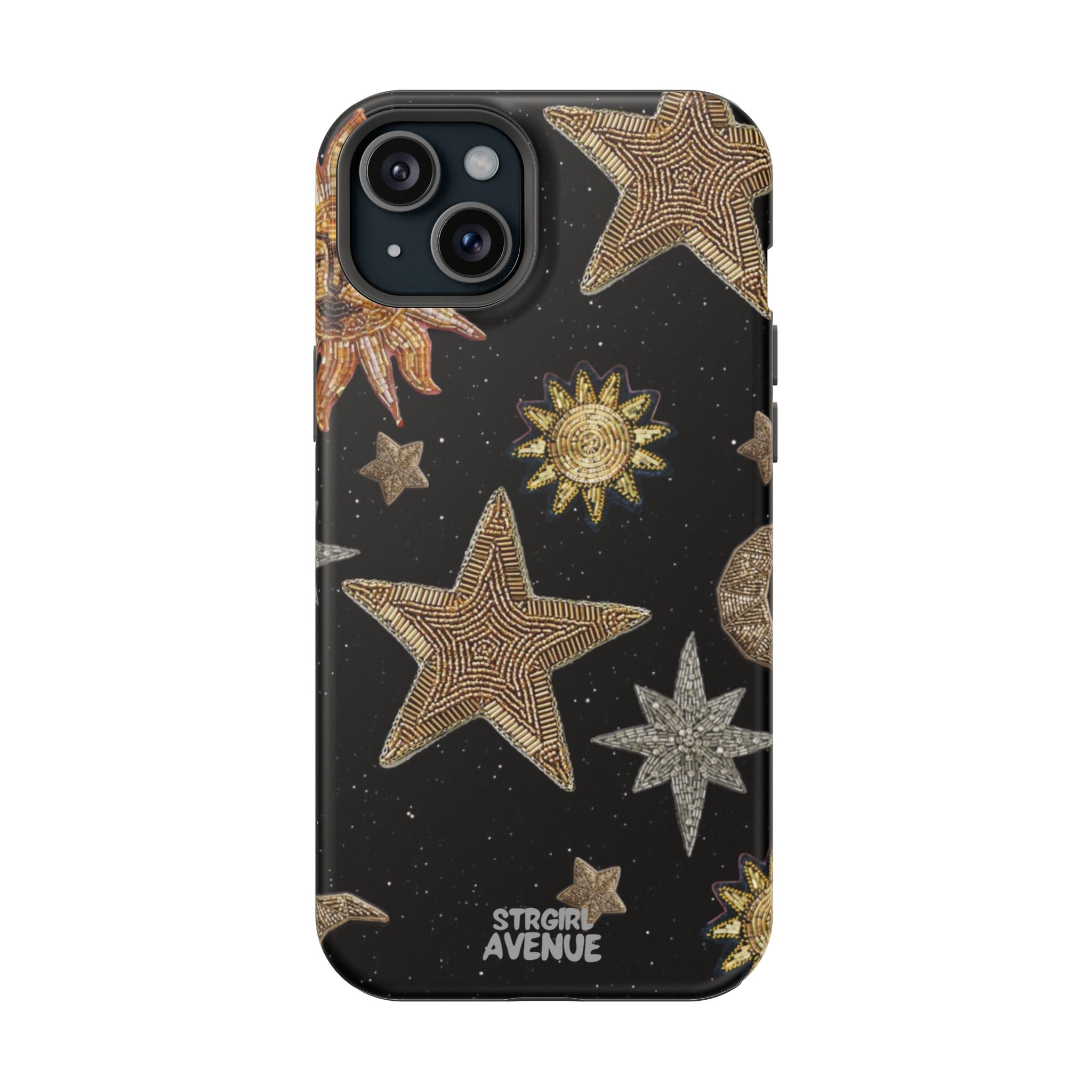 “Cosmic glow” protective phone case