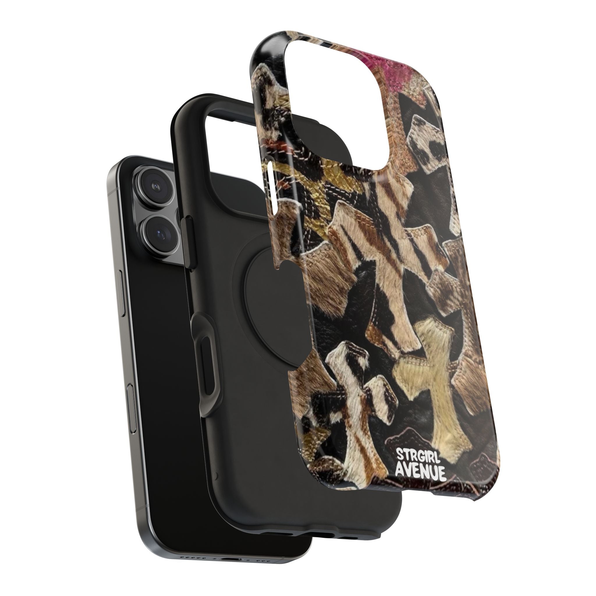 “ chrome” protective phone case