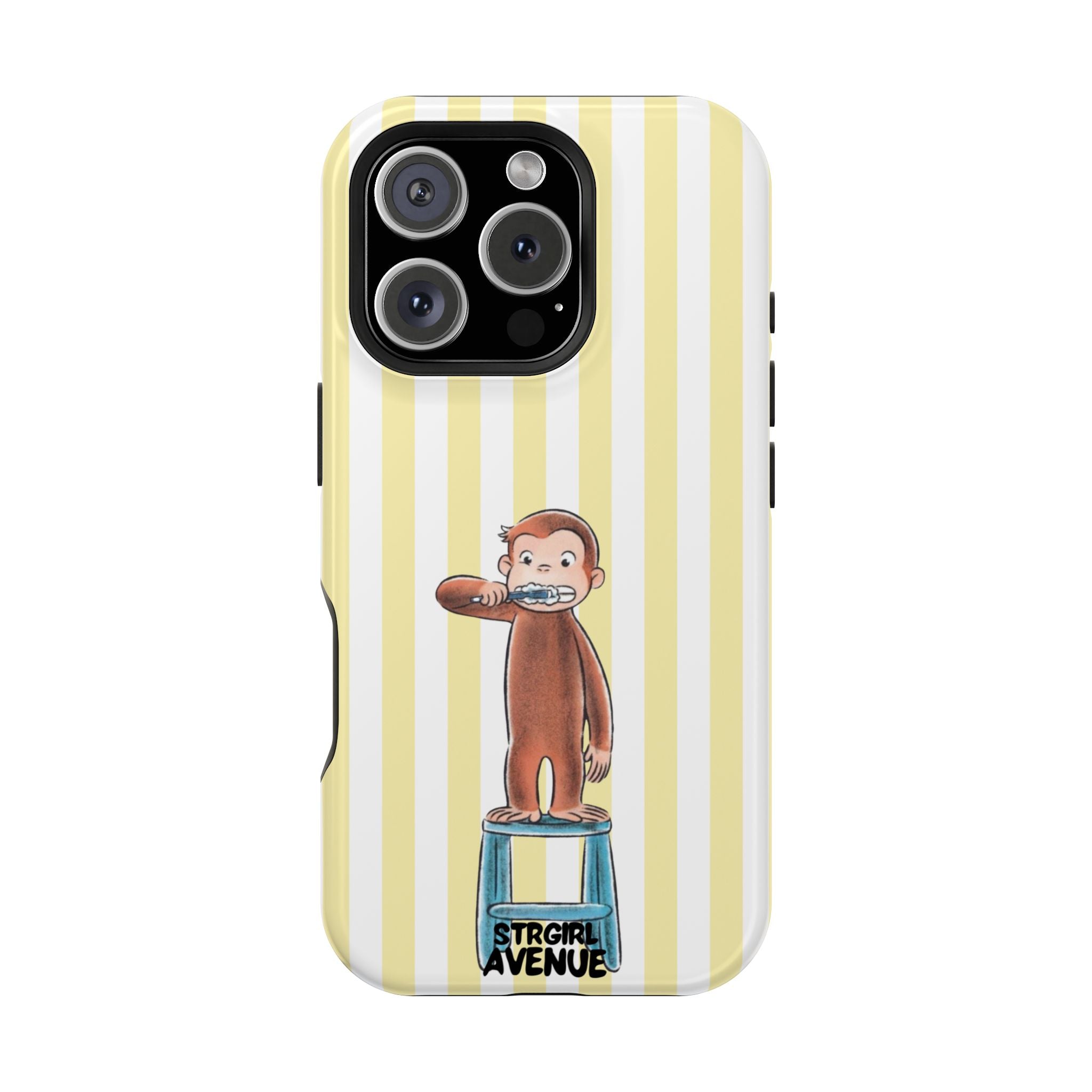 “curious George 3” protective phone case