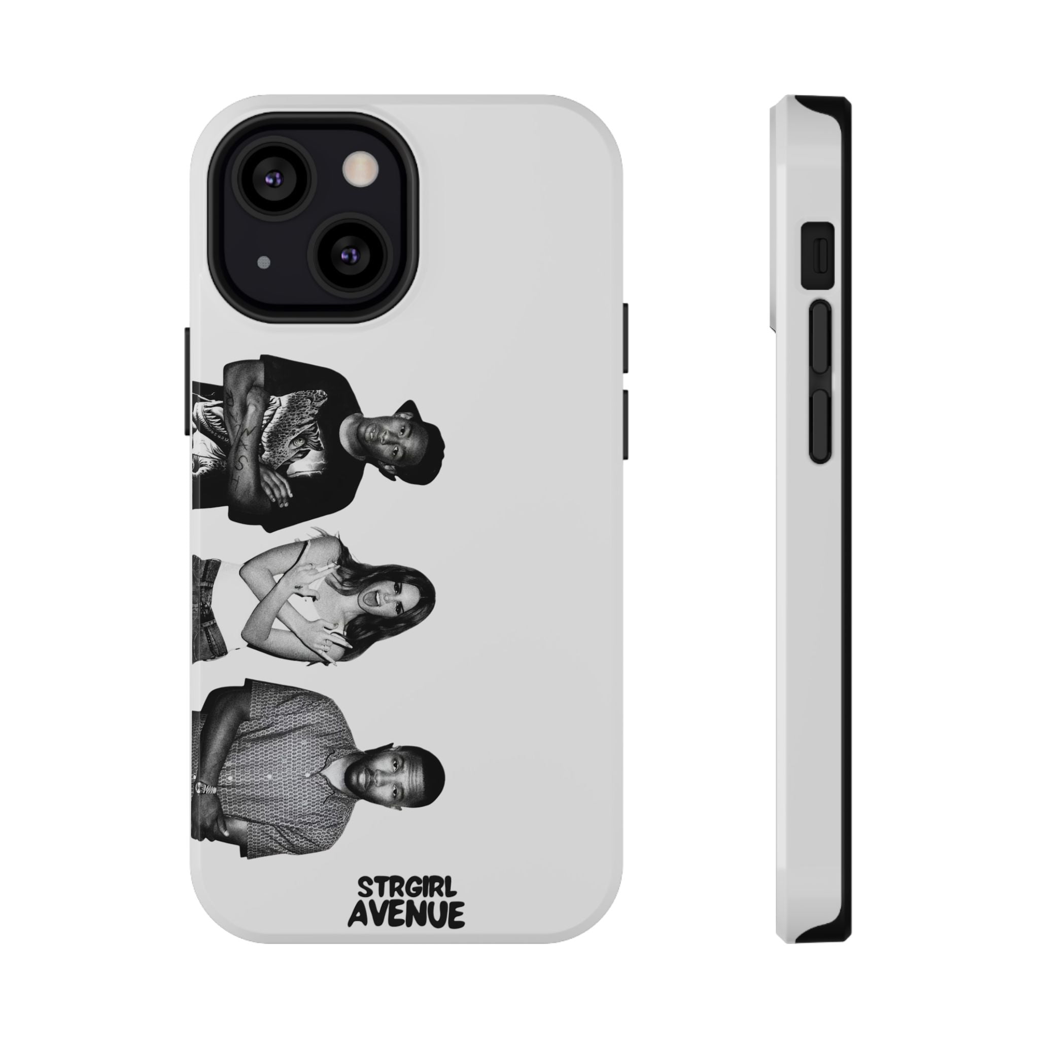 “golden trio” protective phone case