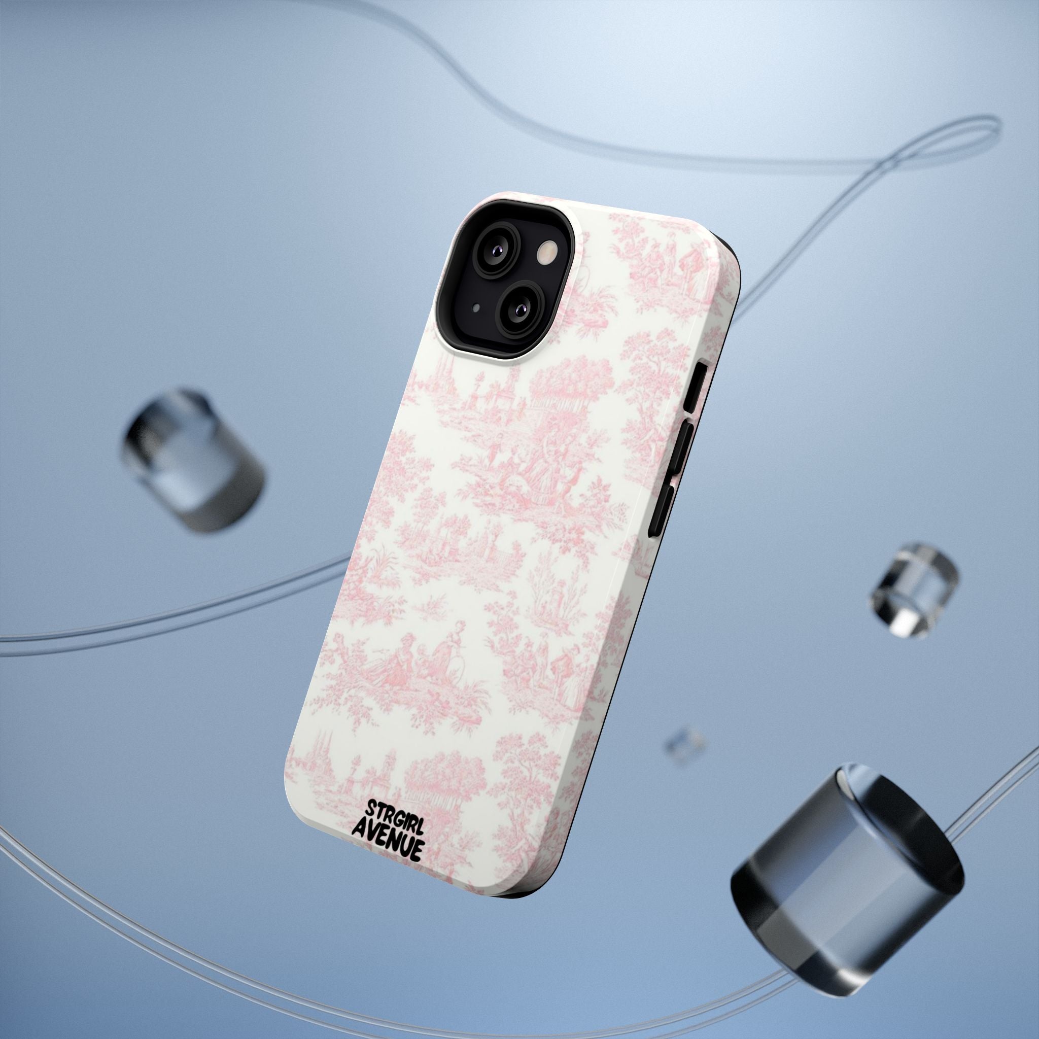 “Pink gardens” protective phone case